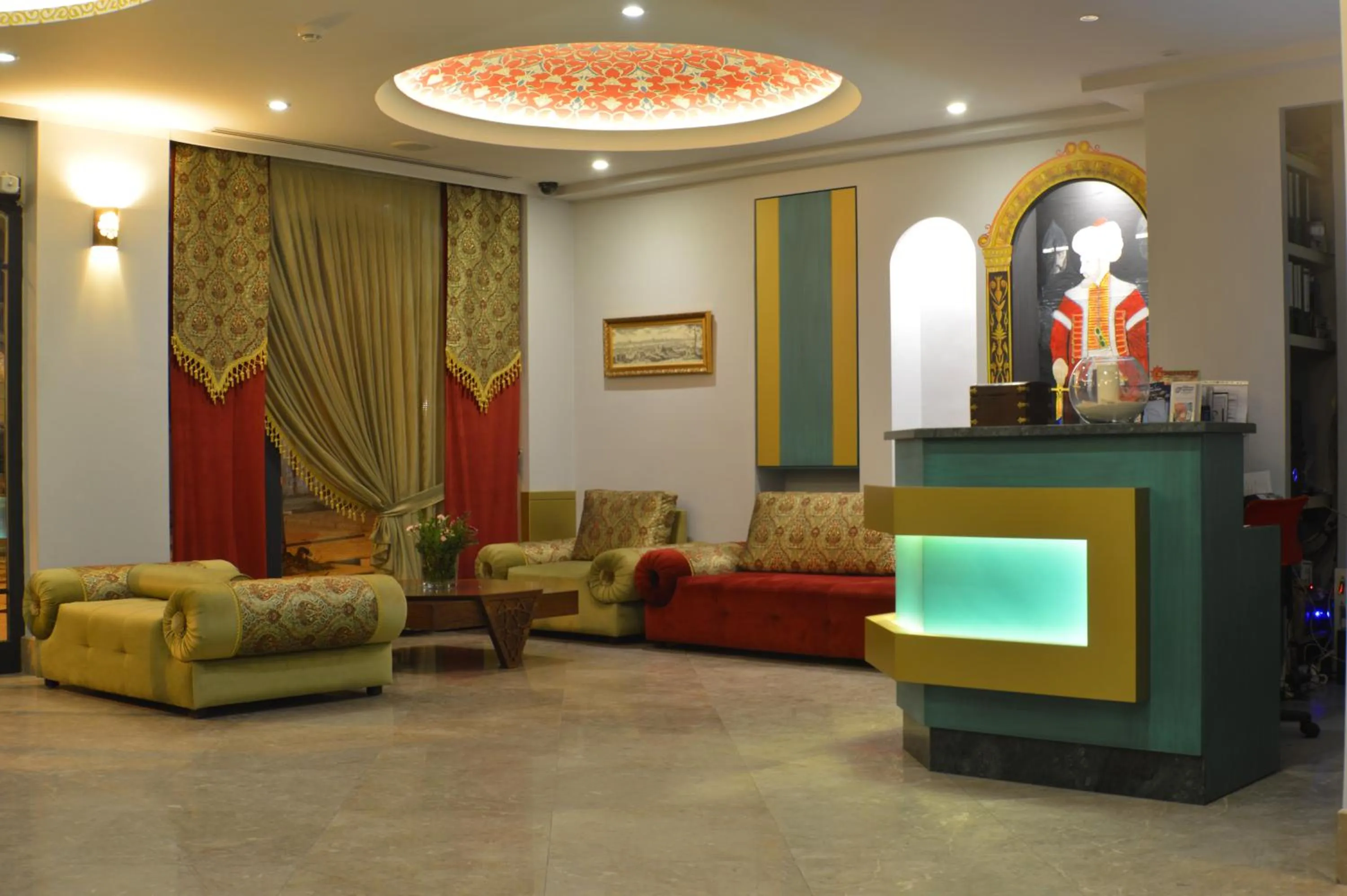 Lobby or reception in Sultan Mehmed Hotel