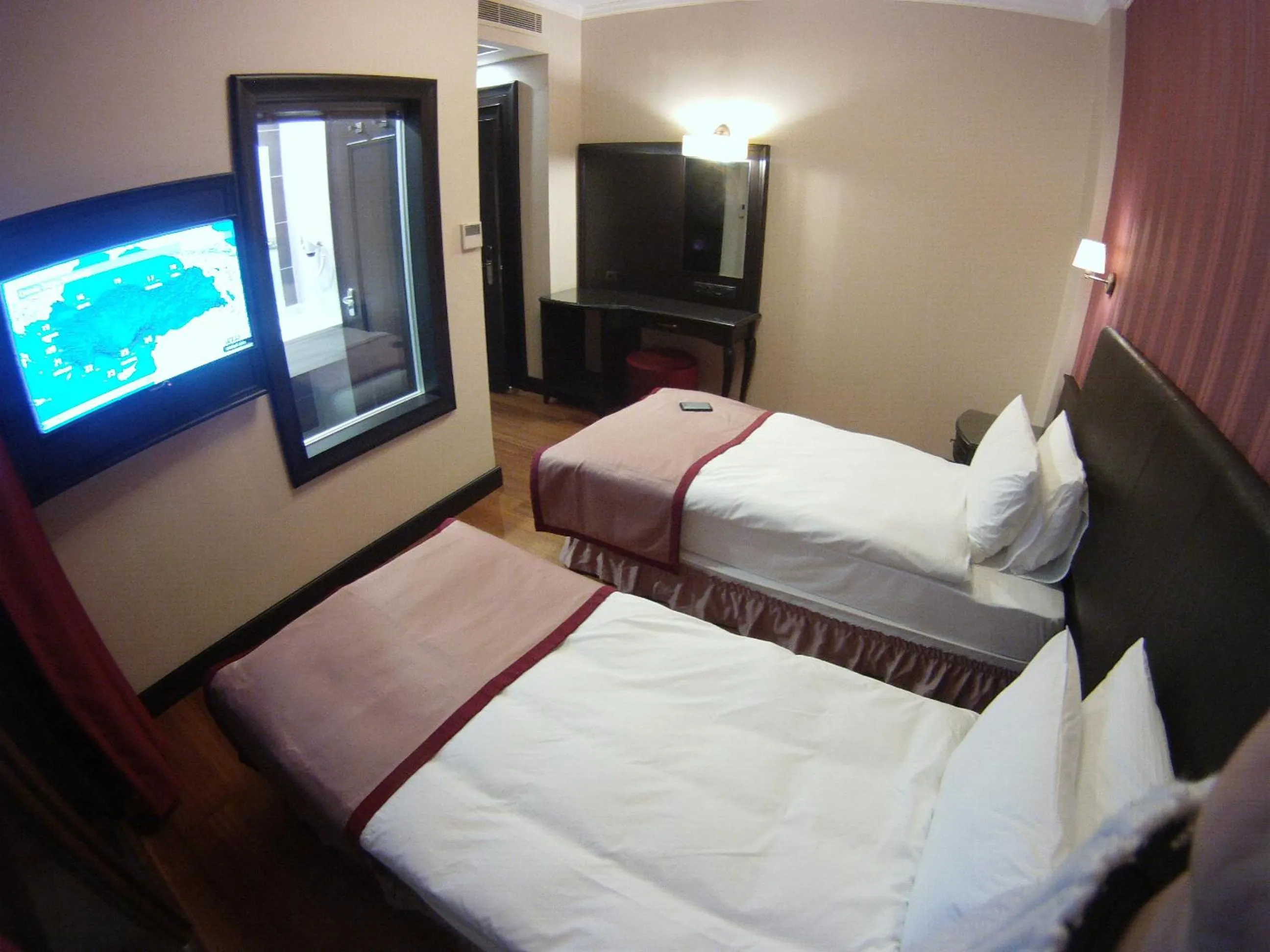 Bed in Sultan Mehmed Hotel