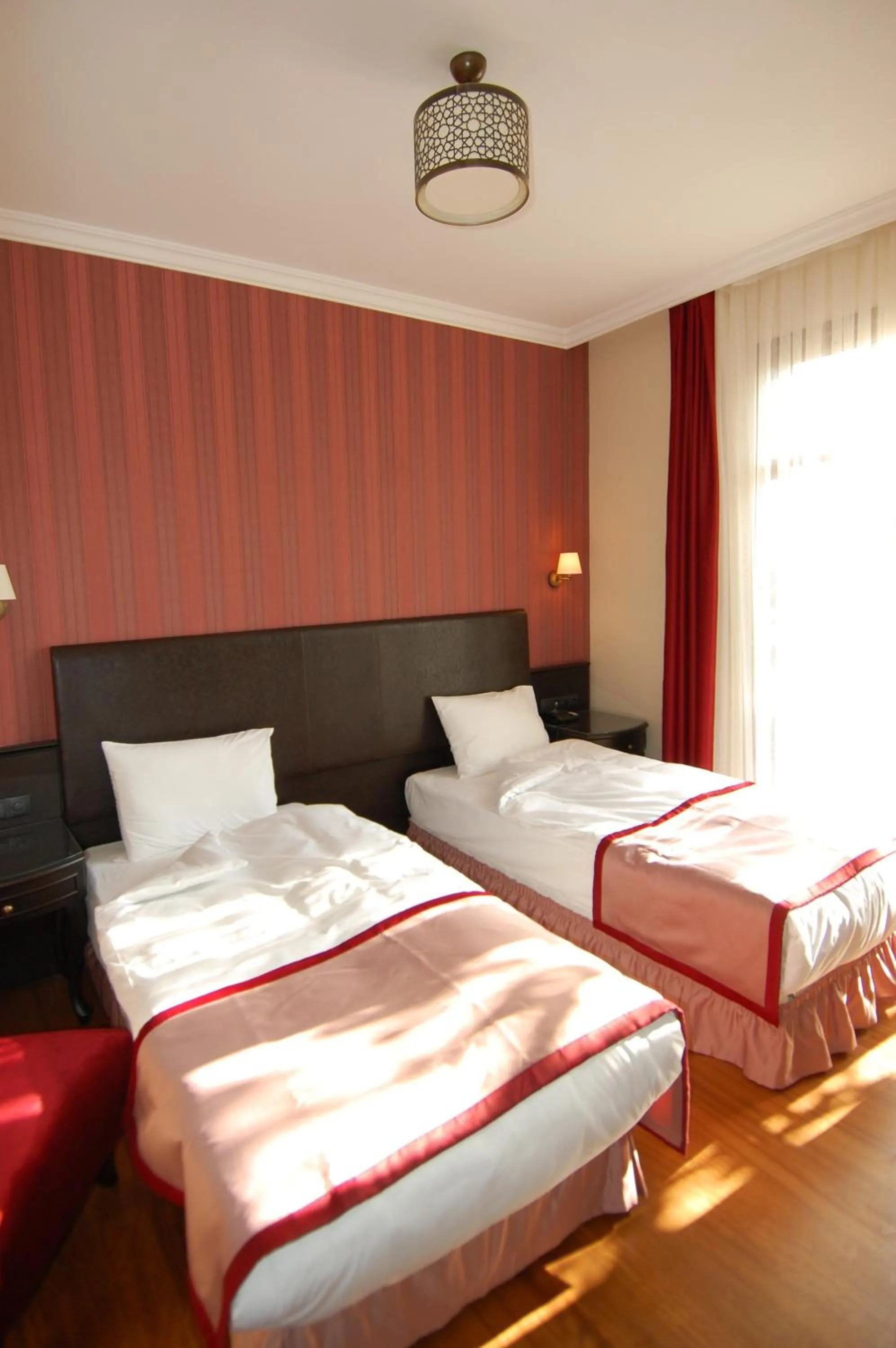 Bed in Sultan Mehmed Hotel