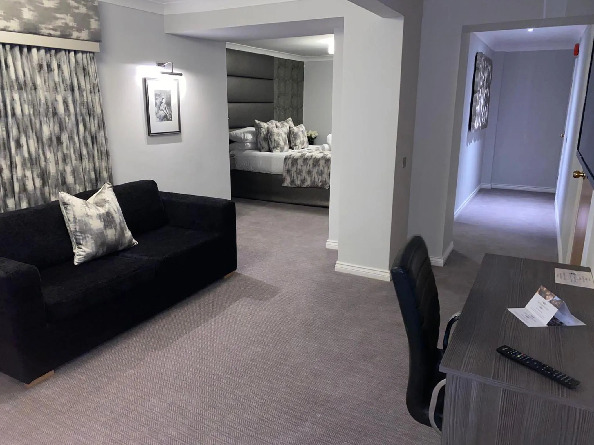 Bed in The Diamond Inn