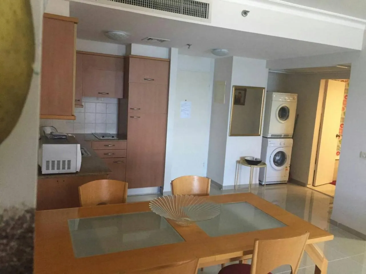 Kitchen or kitchenette in Apartments on the Beach