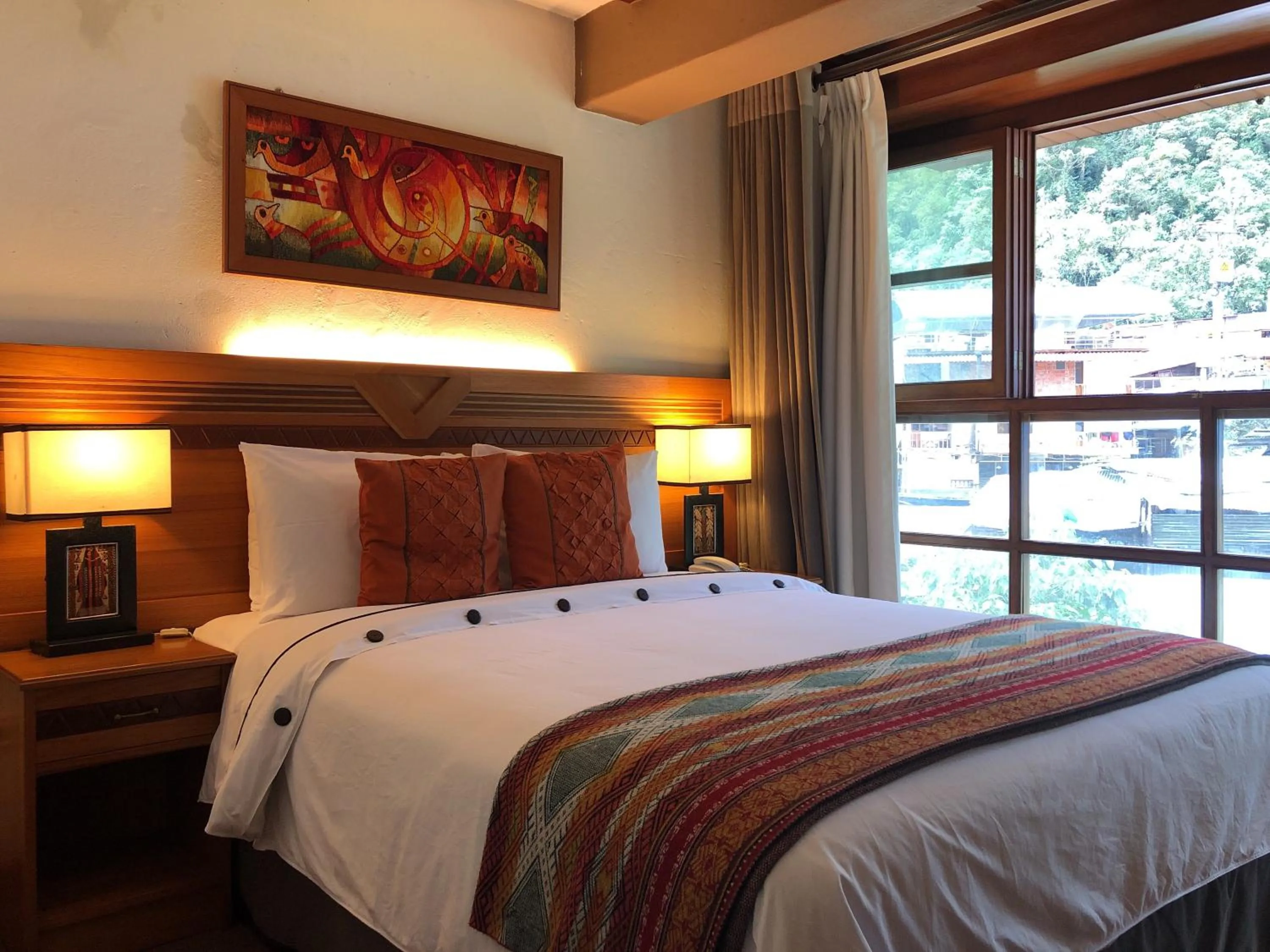 Bed in Casa del Sol Machupicchu