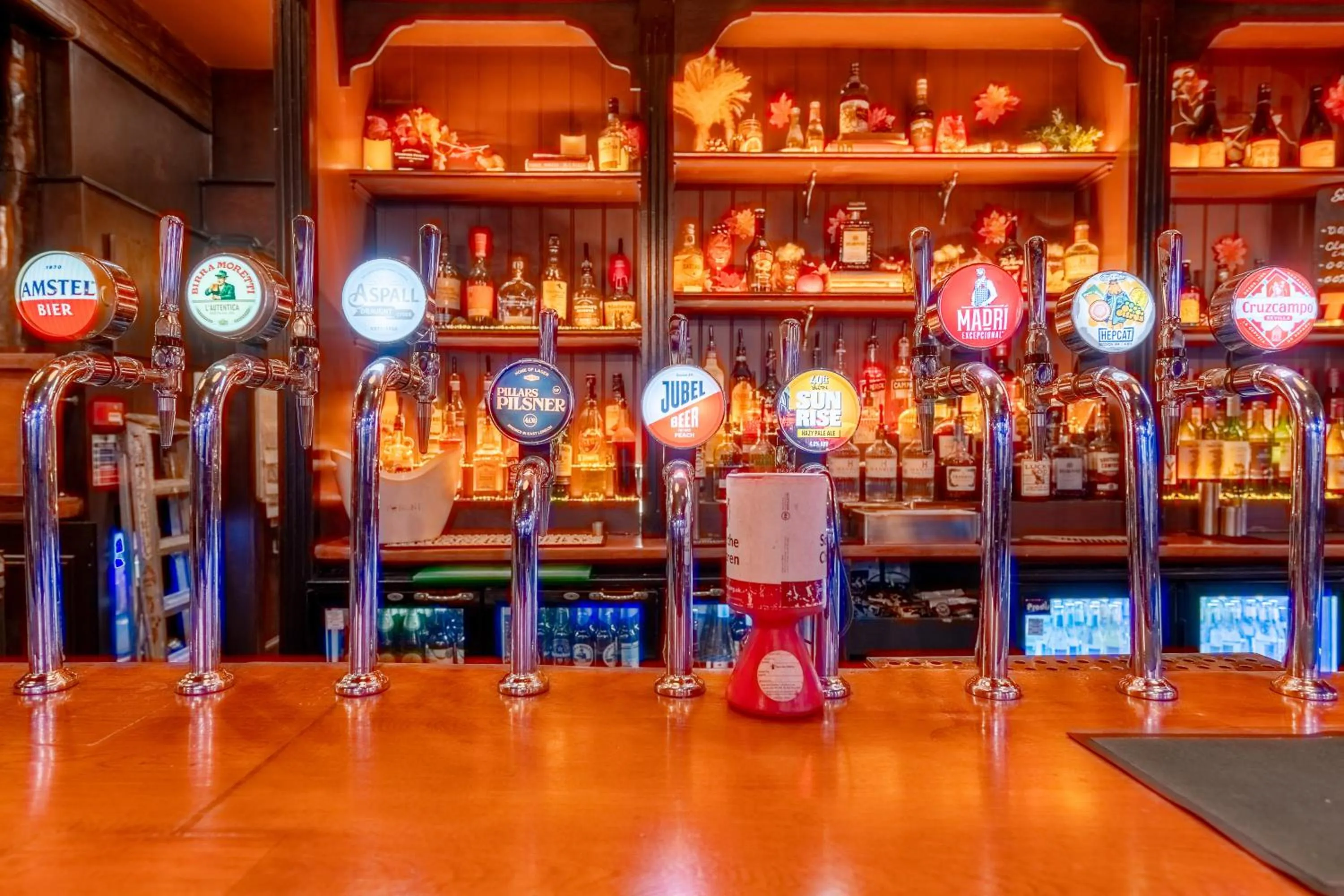 Drinks in The Royal Oak