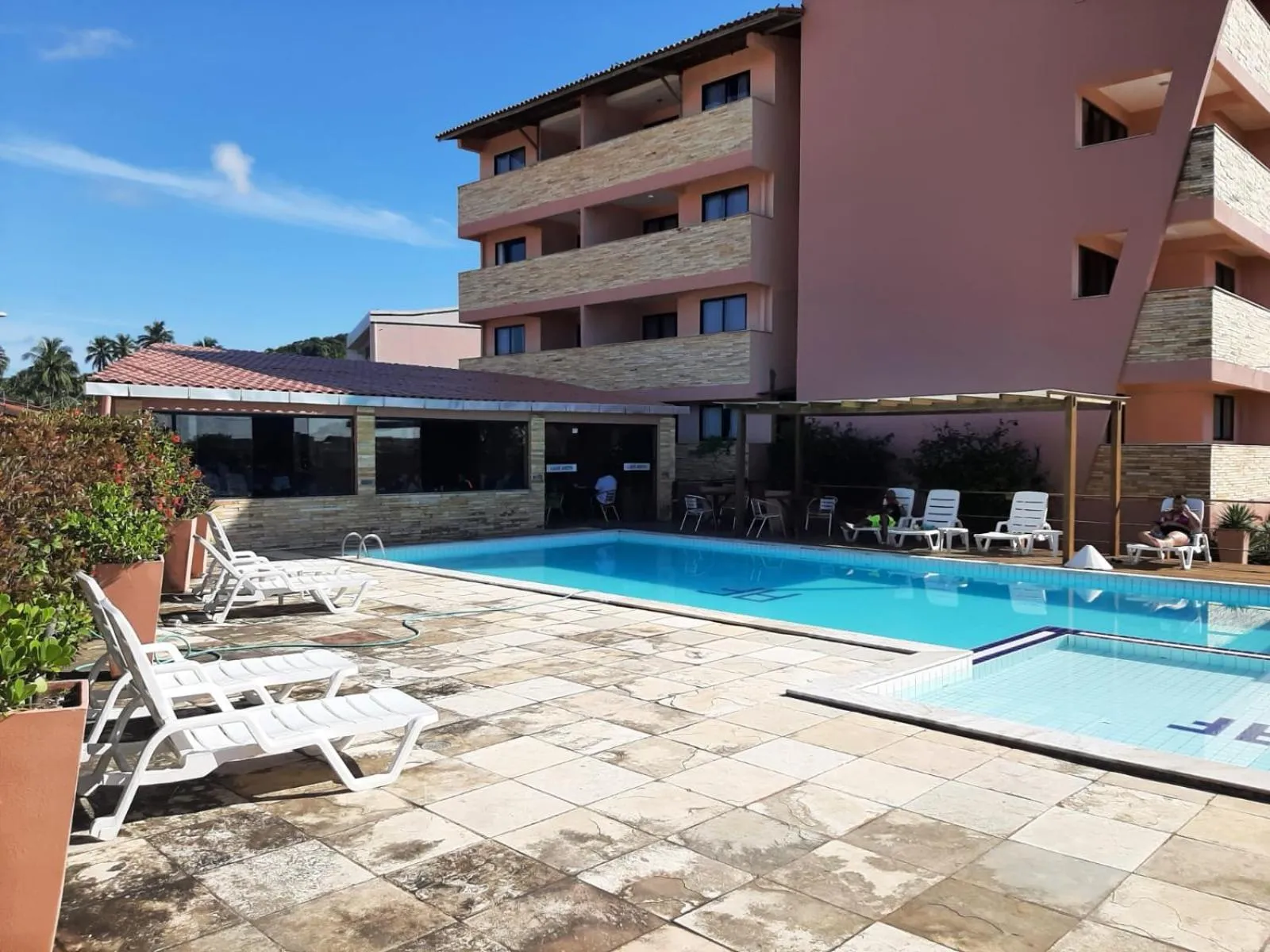 Swimming pool in Atlântico Hotel Maceió