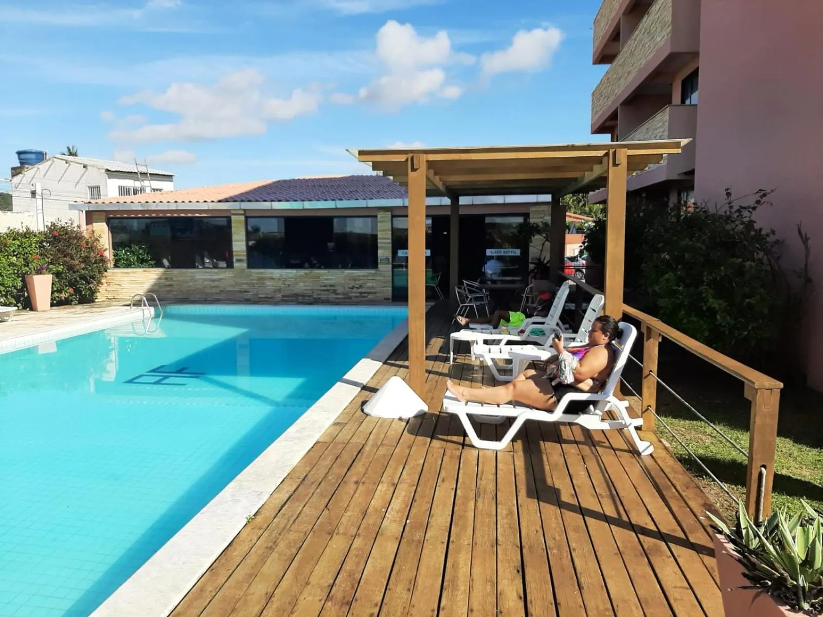 Swimming pool in Atlântico Hotel Maceió