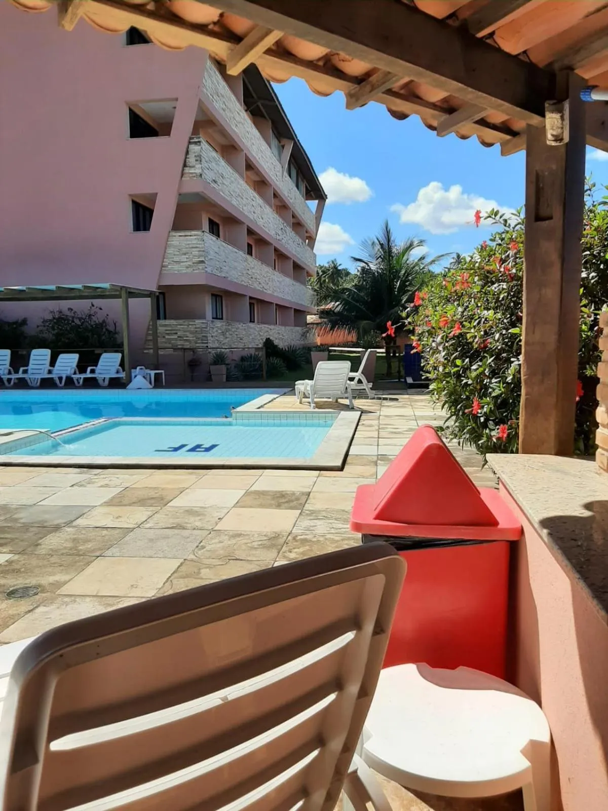 Swimming pool in Atlântico Hotel Maceió