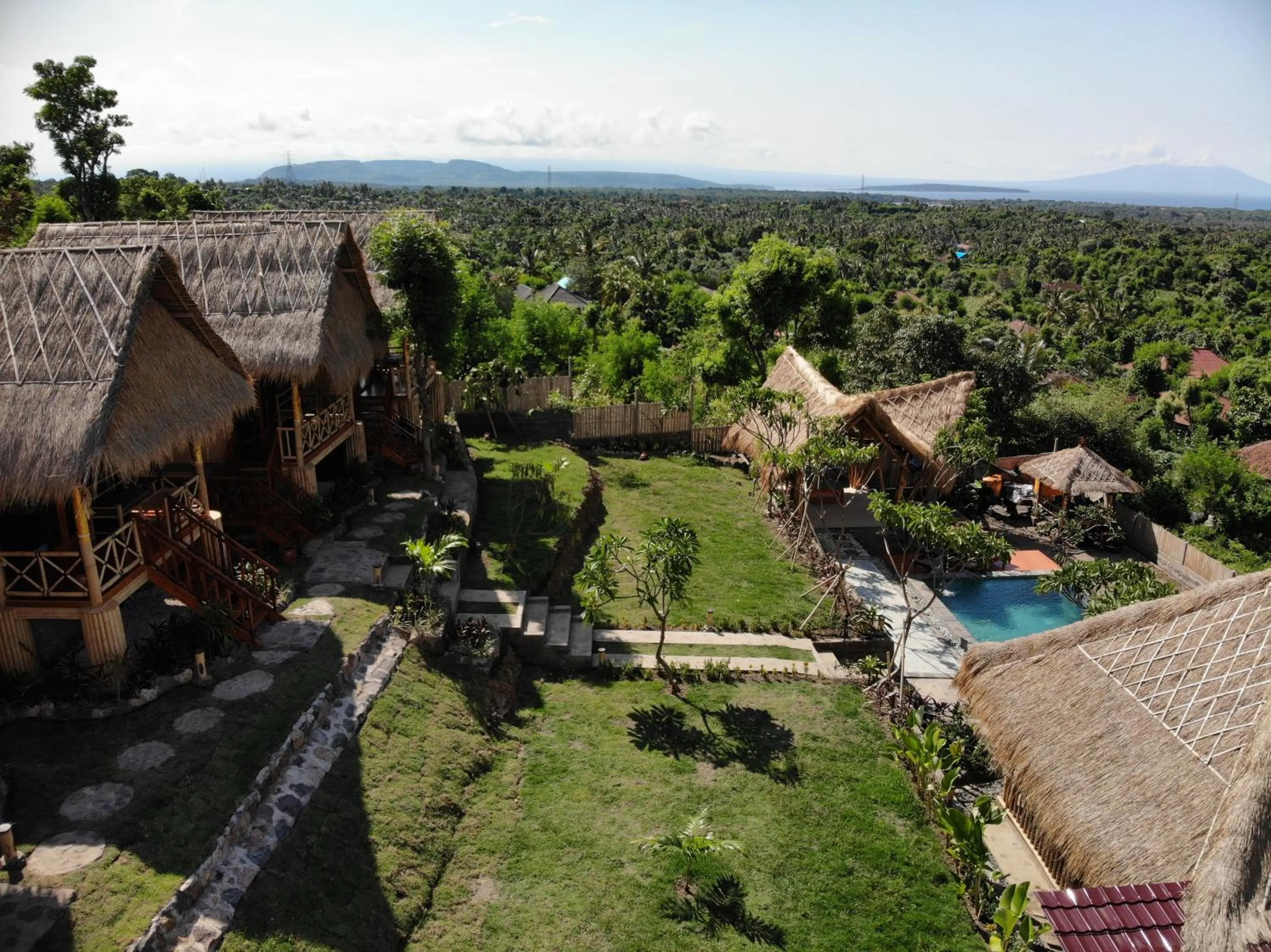Natural landscape in Menjangan Hill