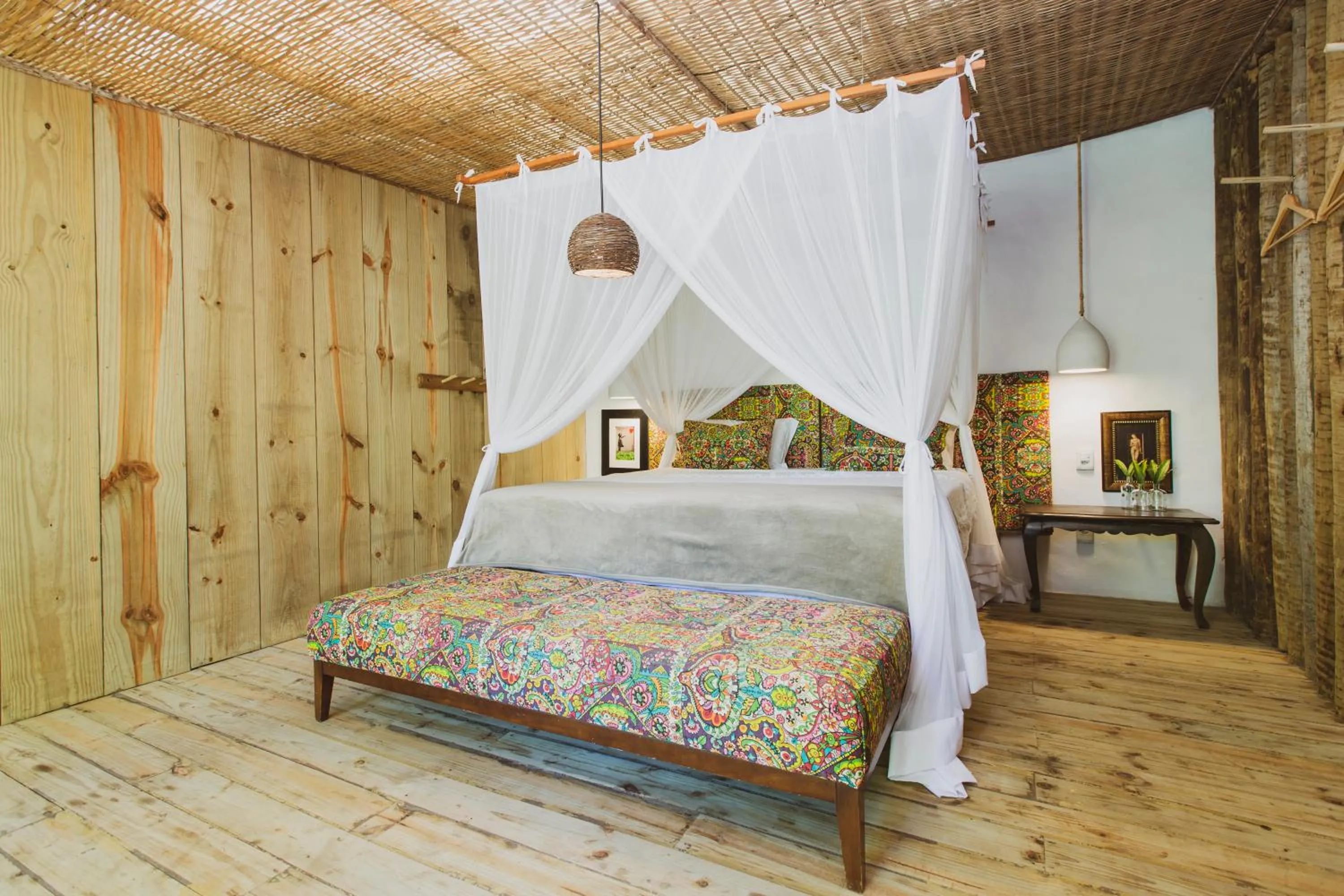 Bed in Pousada Mangue Sereno