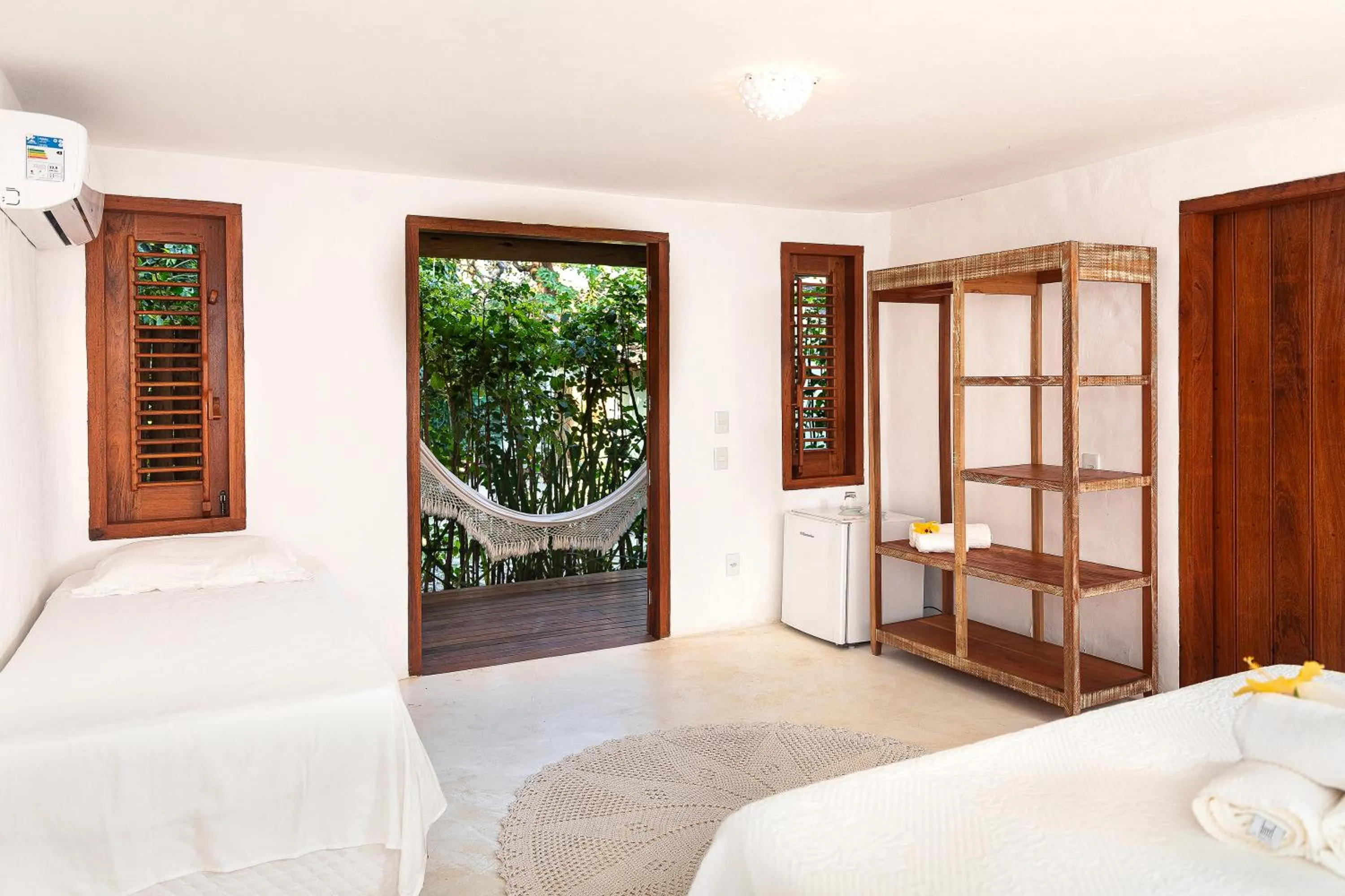 Bed in Pousada Mangue Sereno