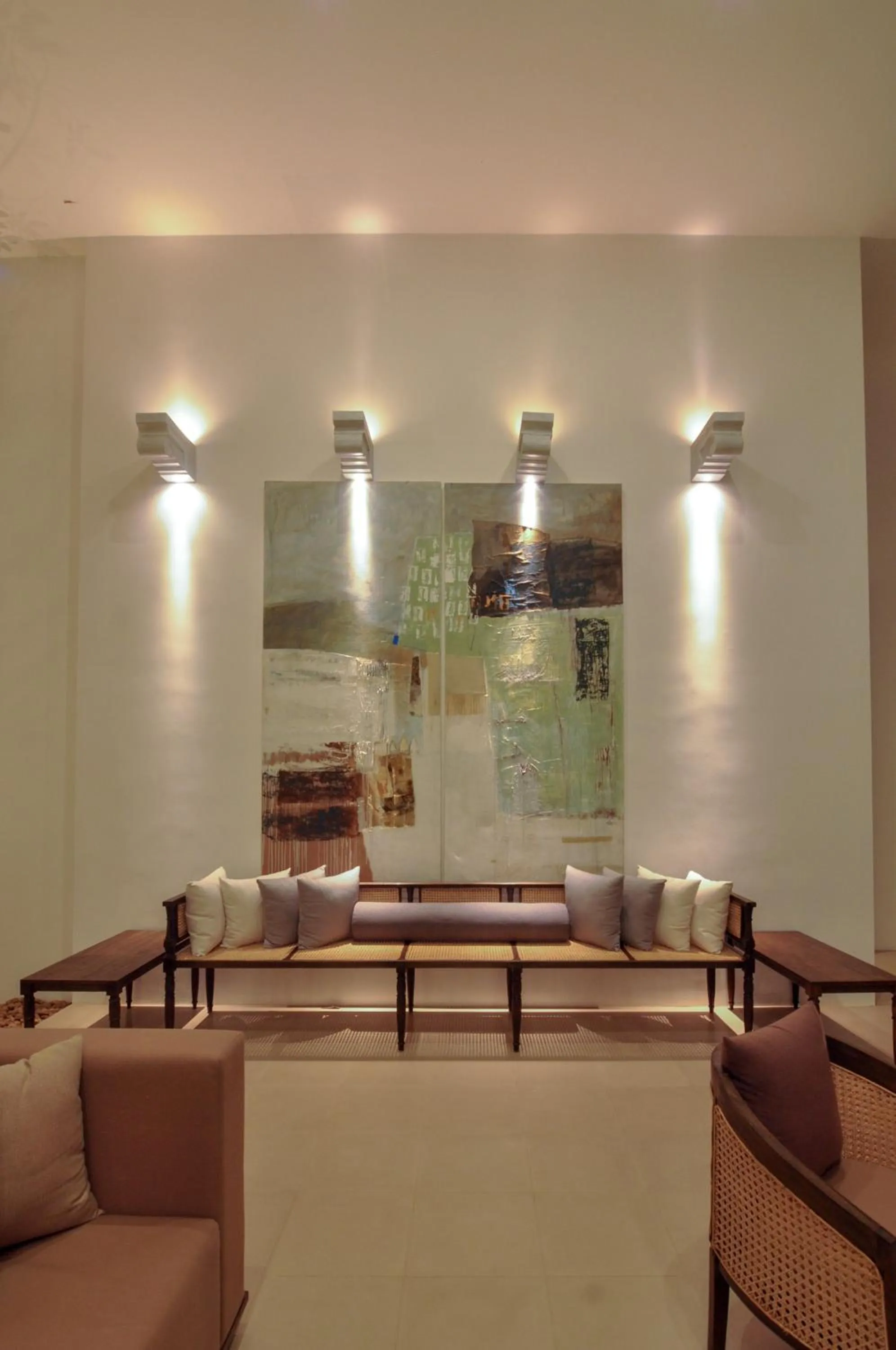 Seating area in Three Gables Boutique Villa