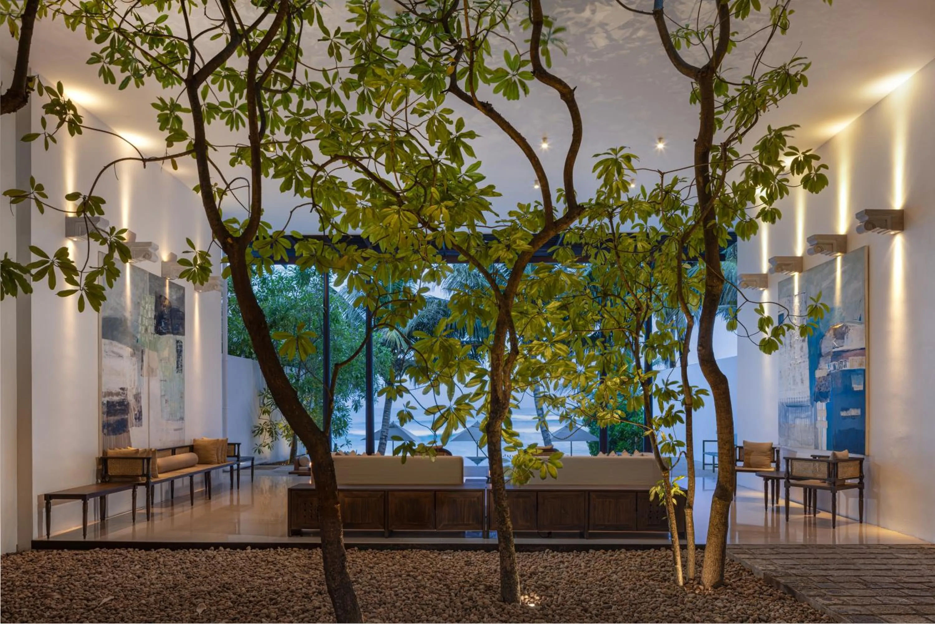 Lobby or reception in Three Gables Boutique Villa