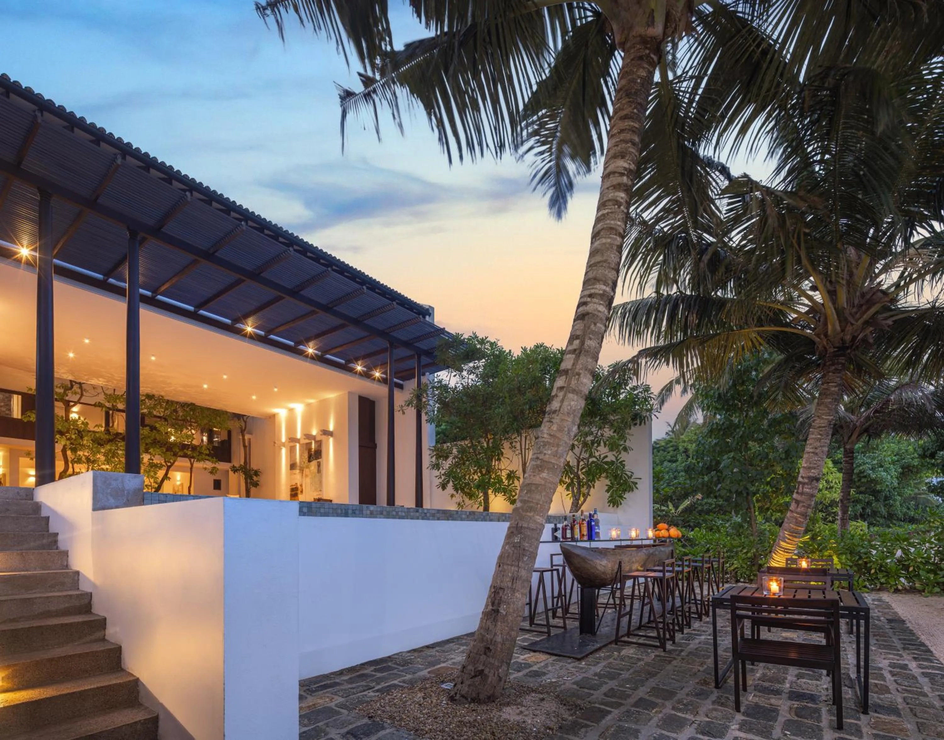 Lounge or bar in Three Gables Boutique Villa