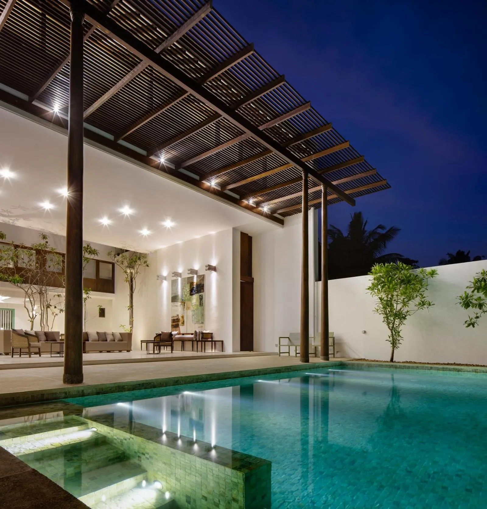Swimming pool in Three Gables Boutique Villa