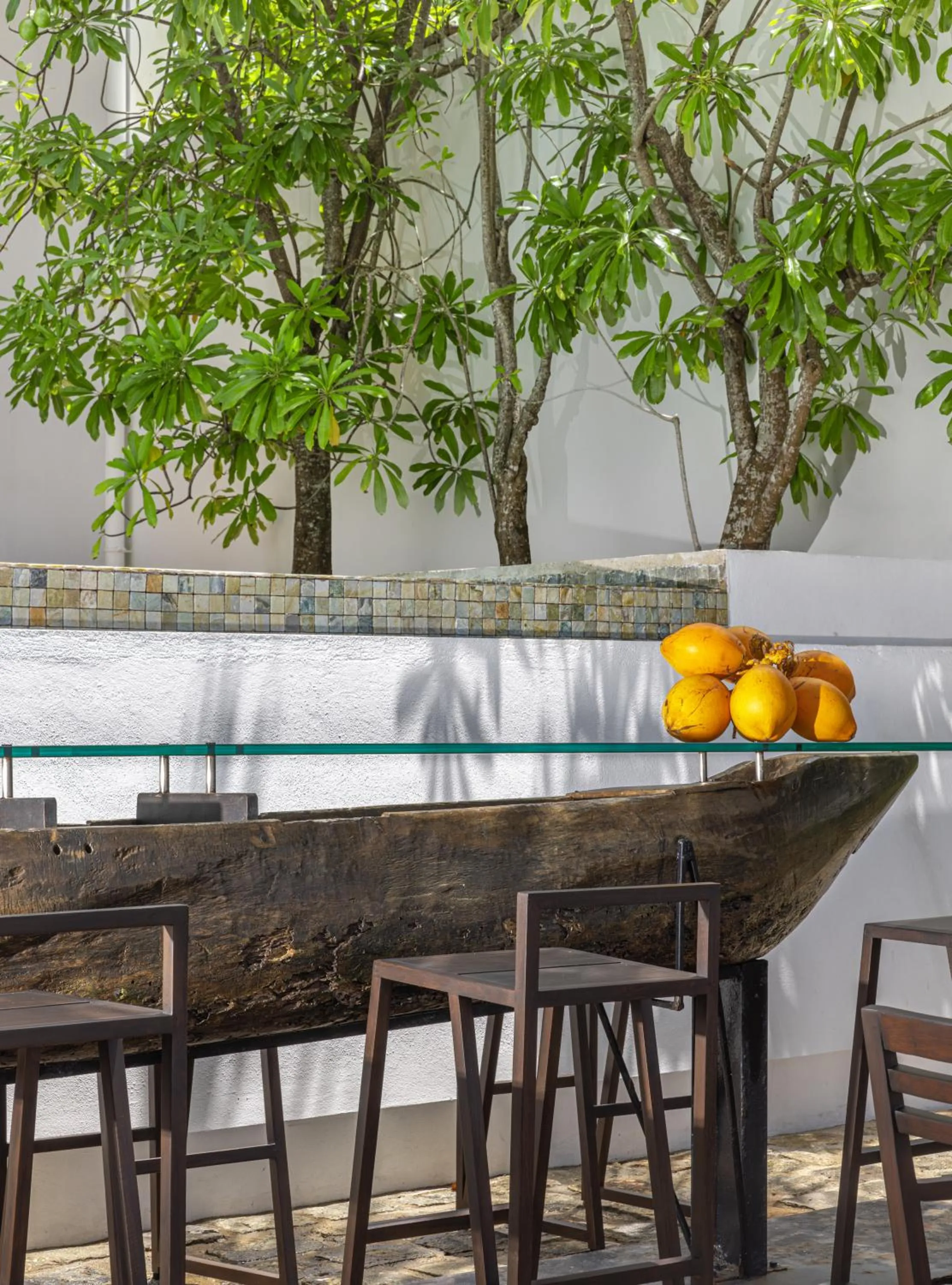 Lounge or bar in Three Gables Boutique Villa