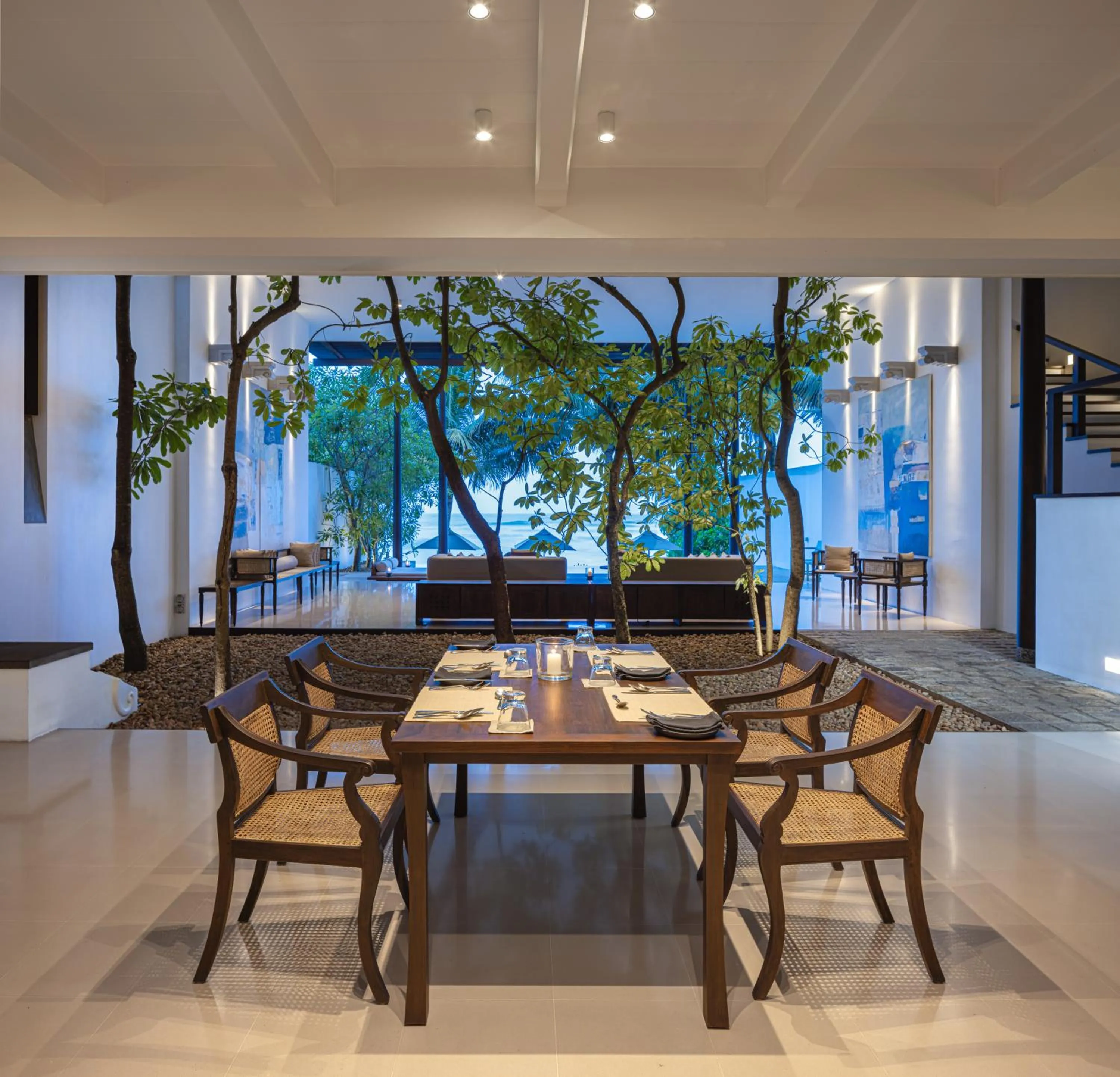 Dining area in Three Gables Boutique Villa
