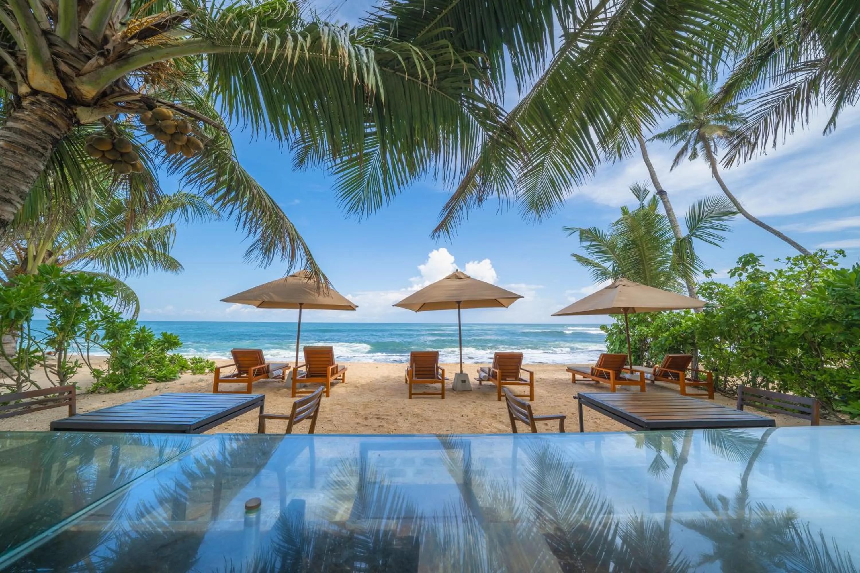 Lounge or bar in Three Gables Boutique Villa