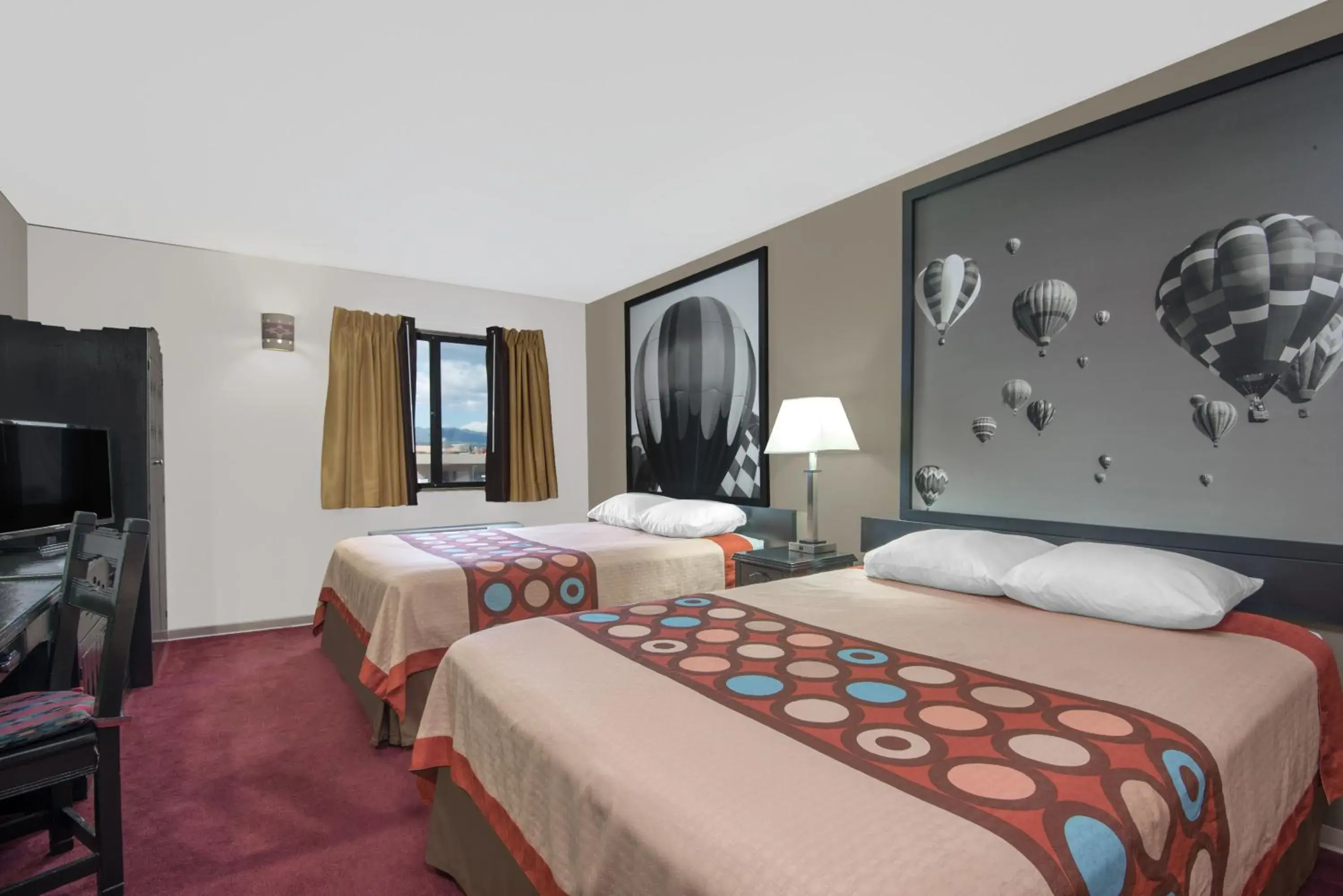Queen Room with Two Queen Beds - Non-Smoking in Super 8 by Wyndham Taos Queen Room with Two Queen Beds - Non-Smoking in Super 8 by Wyndham Taos