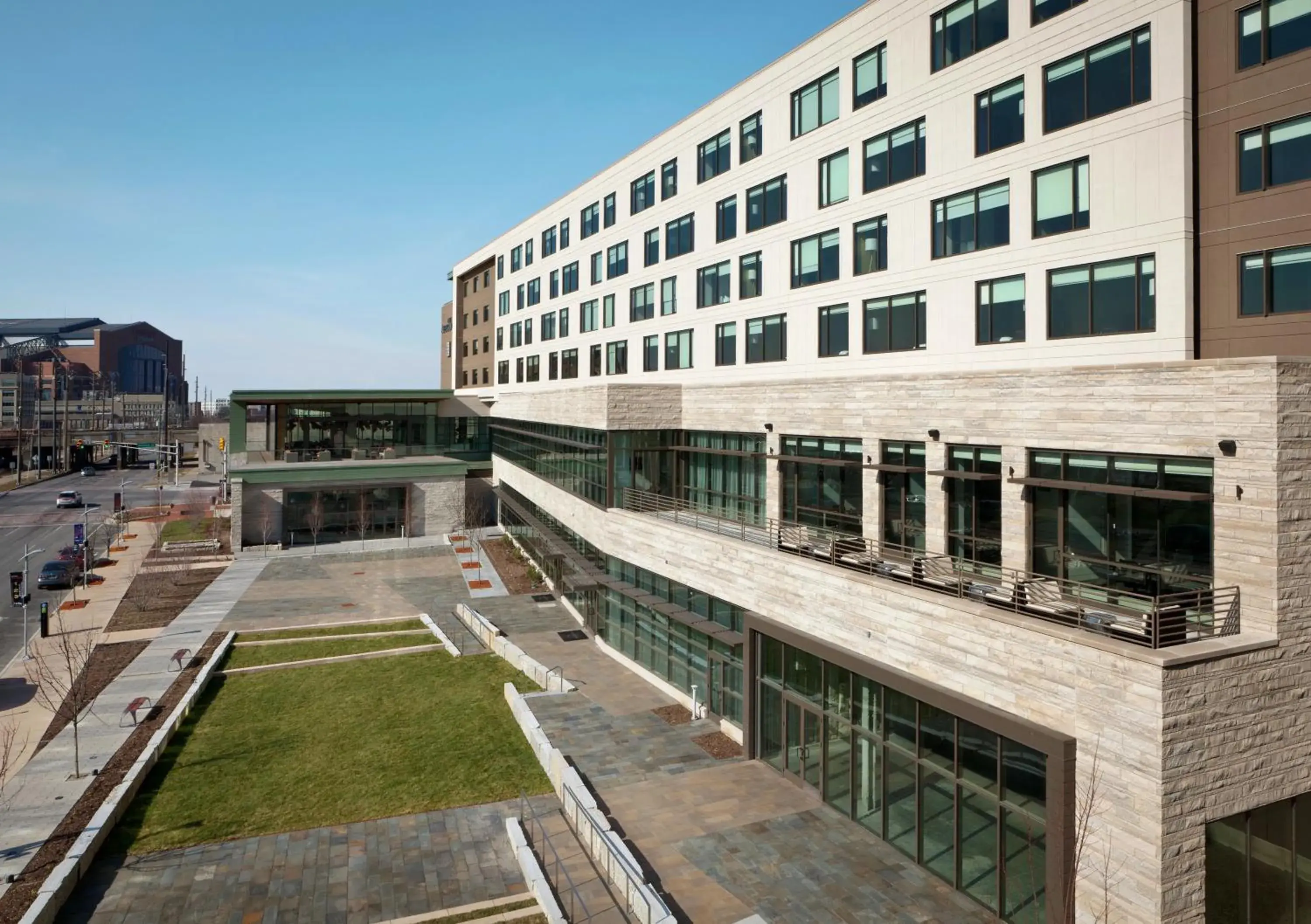 Deluxe King Room with Adapted Tub and City View - Mobility and Hearing Accessible in The Alexander Deluxe King Room with Adapted Tub and City View - Mobility and Hearing Accessible in The Alexander