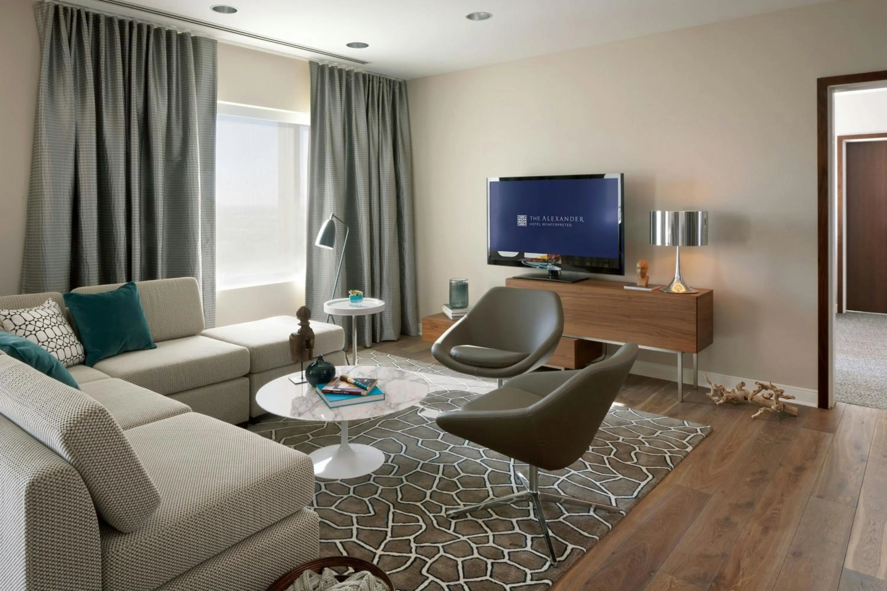 Living room in The Alexander