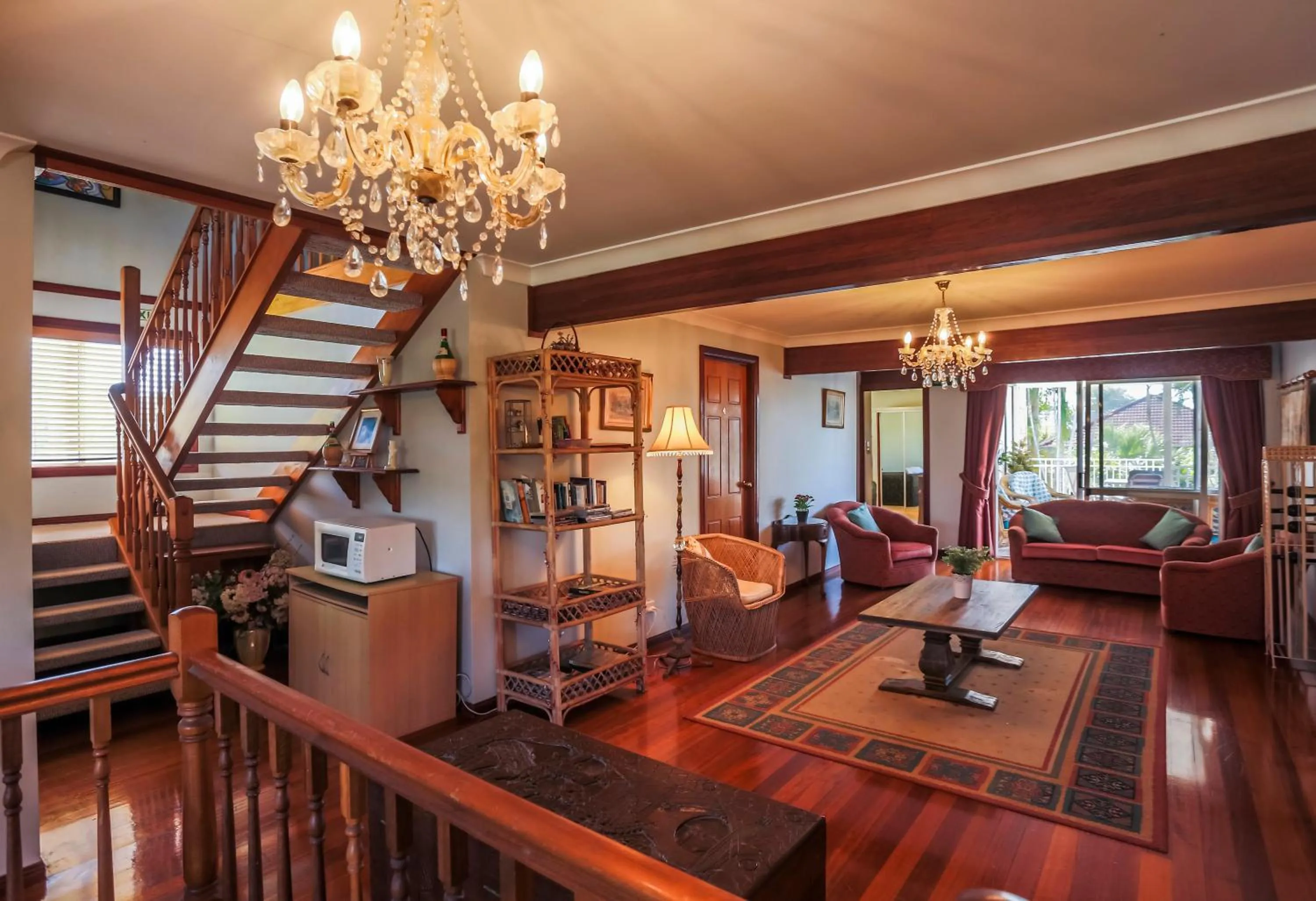 Seating area in Ainslie Manor Guest House