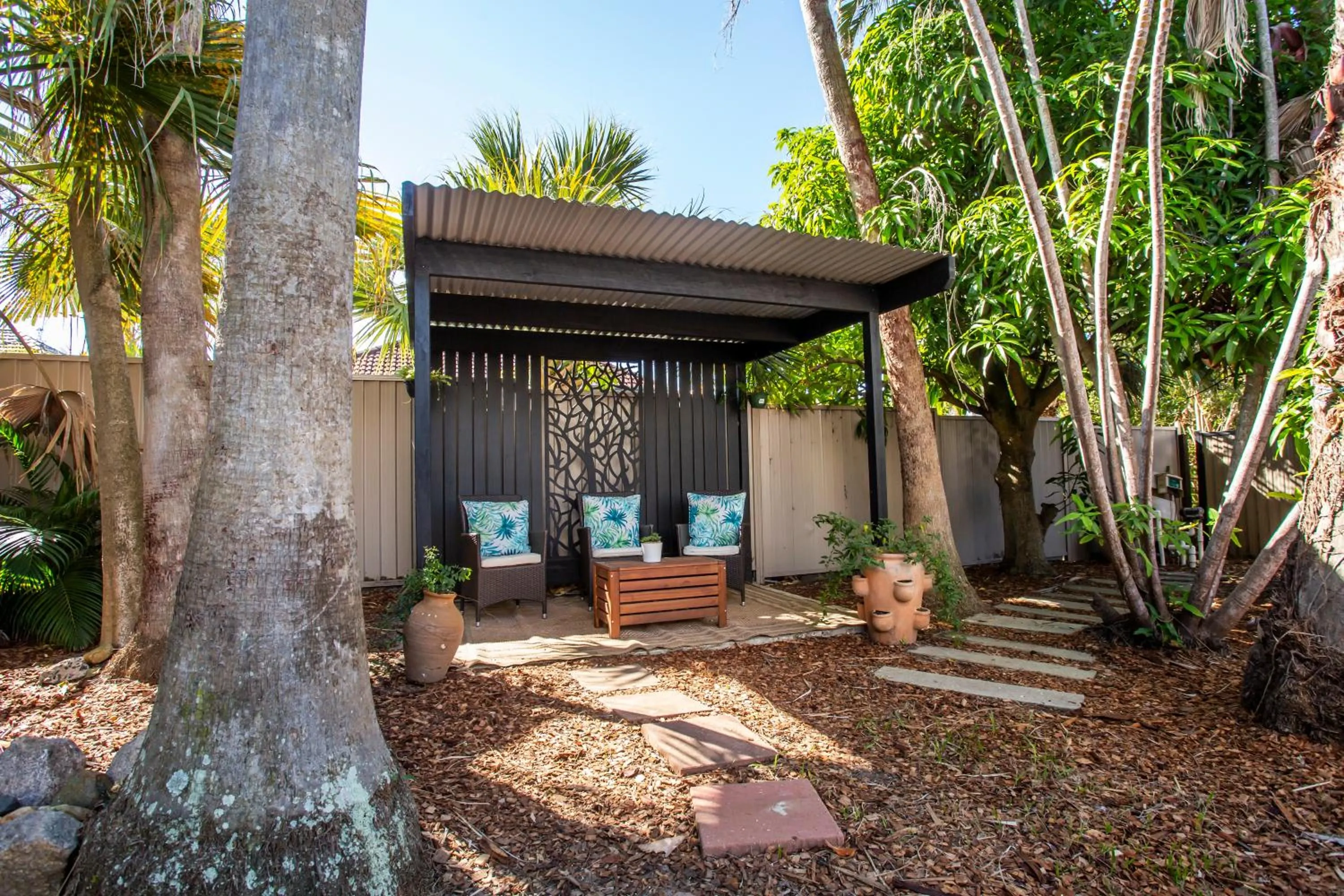 Garden in Ainslie Manor Guest House