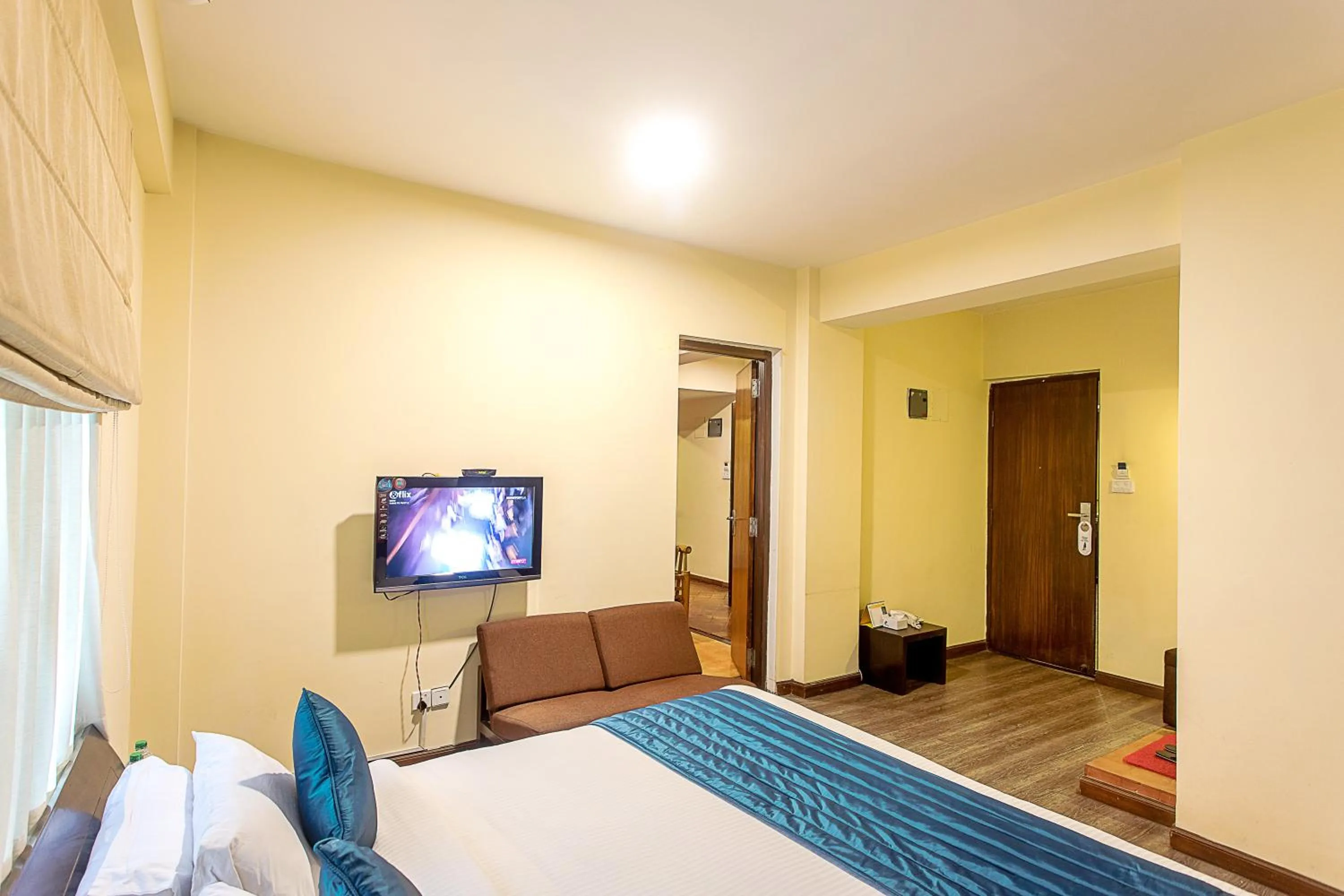 Bed in Gaju Suite Hotel