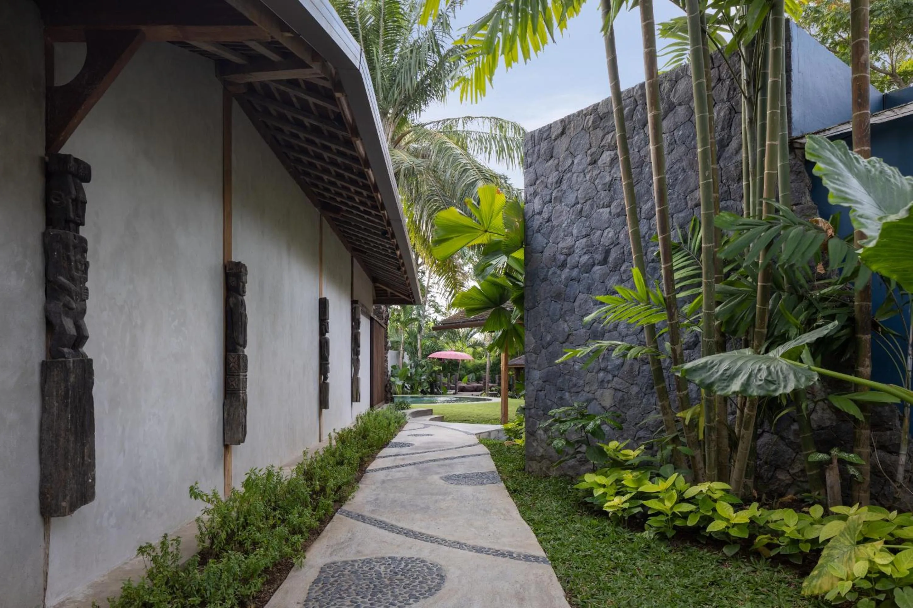 Garden in Blue Karma Village