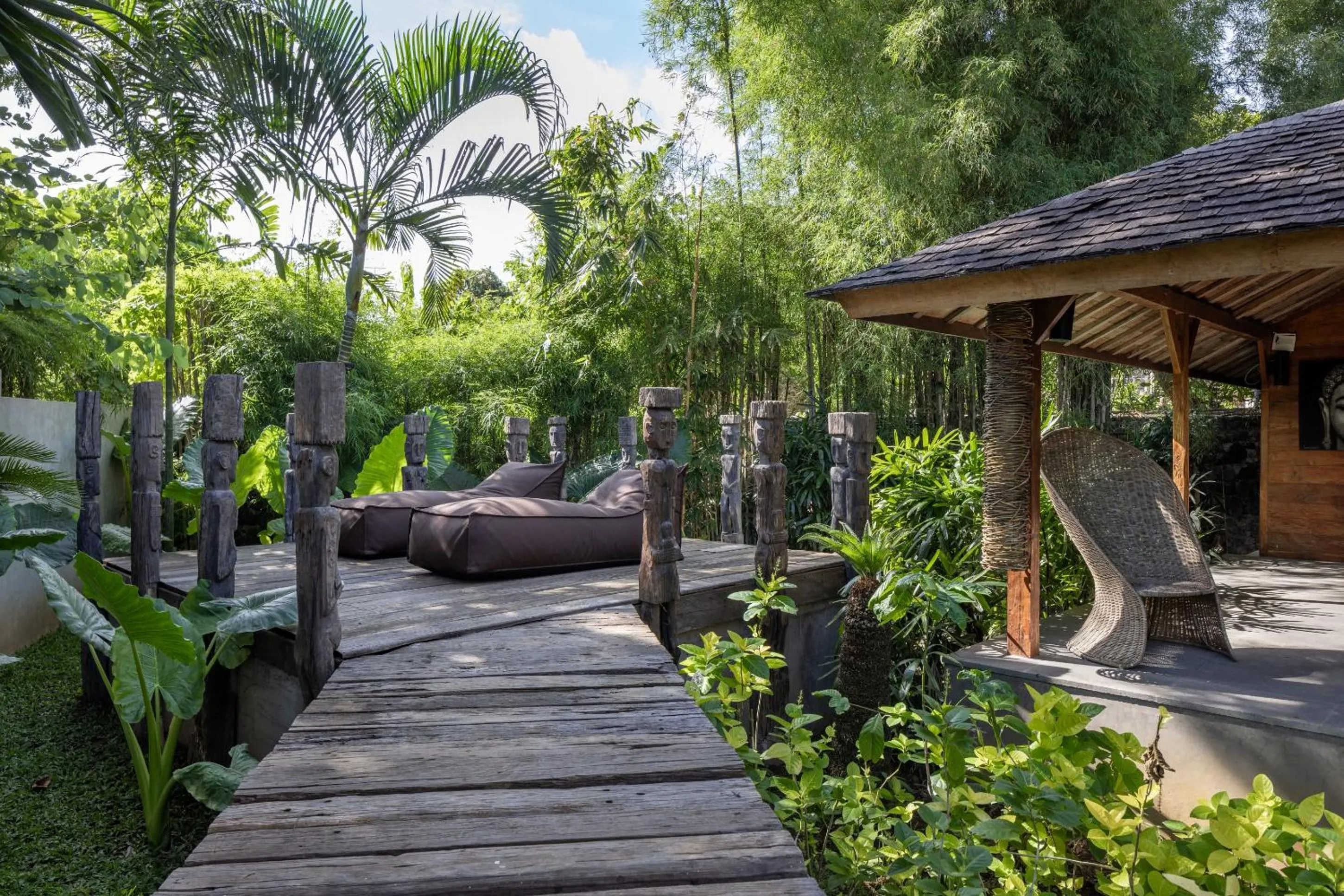 Garden in Blue Karma Village