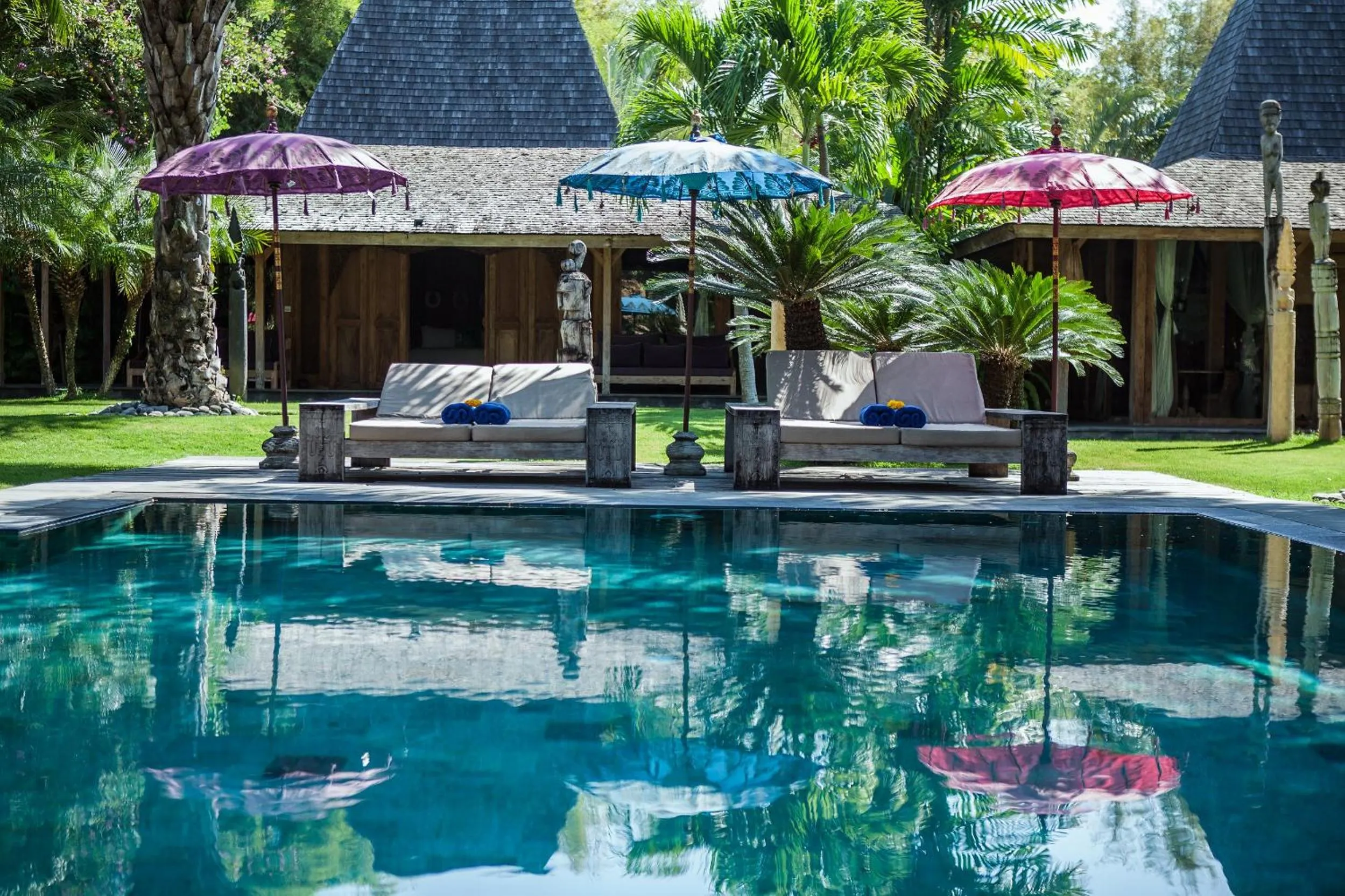 Garden in Blue Karma Village