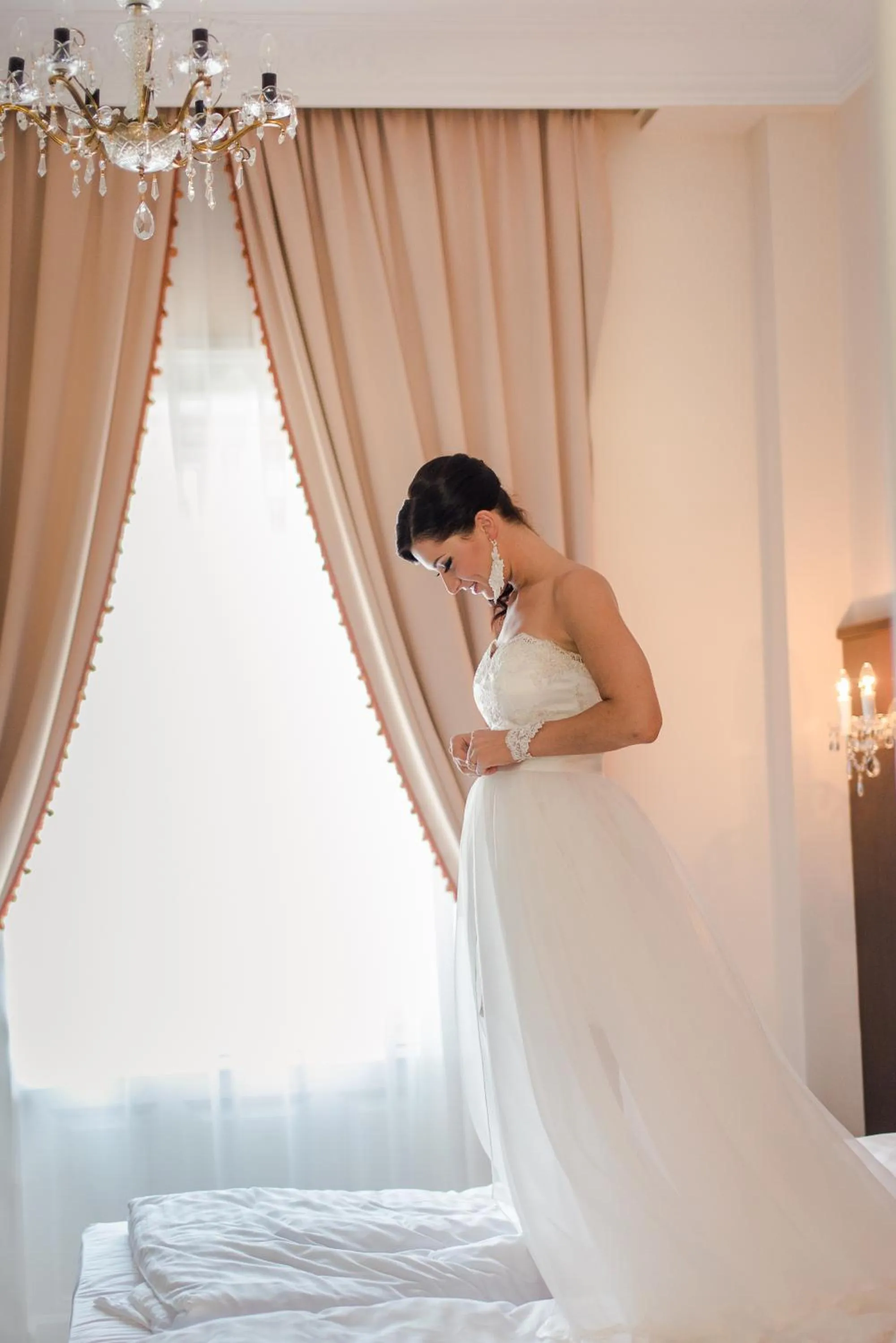 Bed in Hotel Kristály Imperial