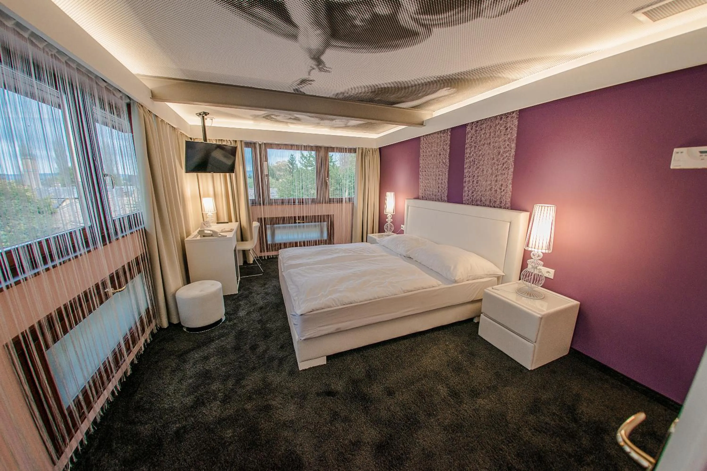 Bed in Hotel Kristály Imperial