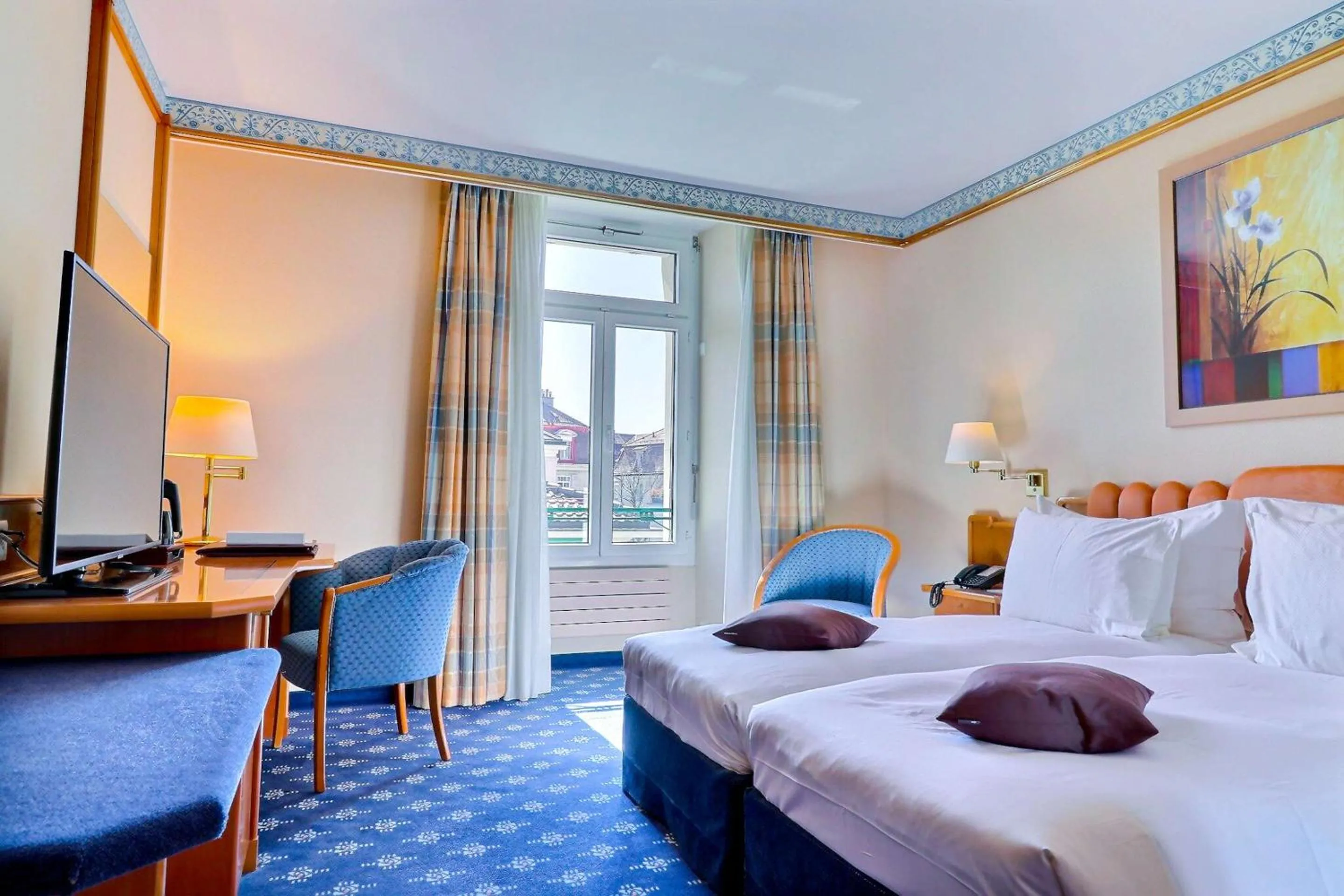 Bedroom, Bed in Best Western Plus Hotel Mirabeau