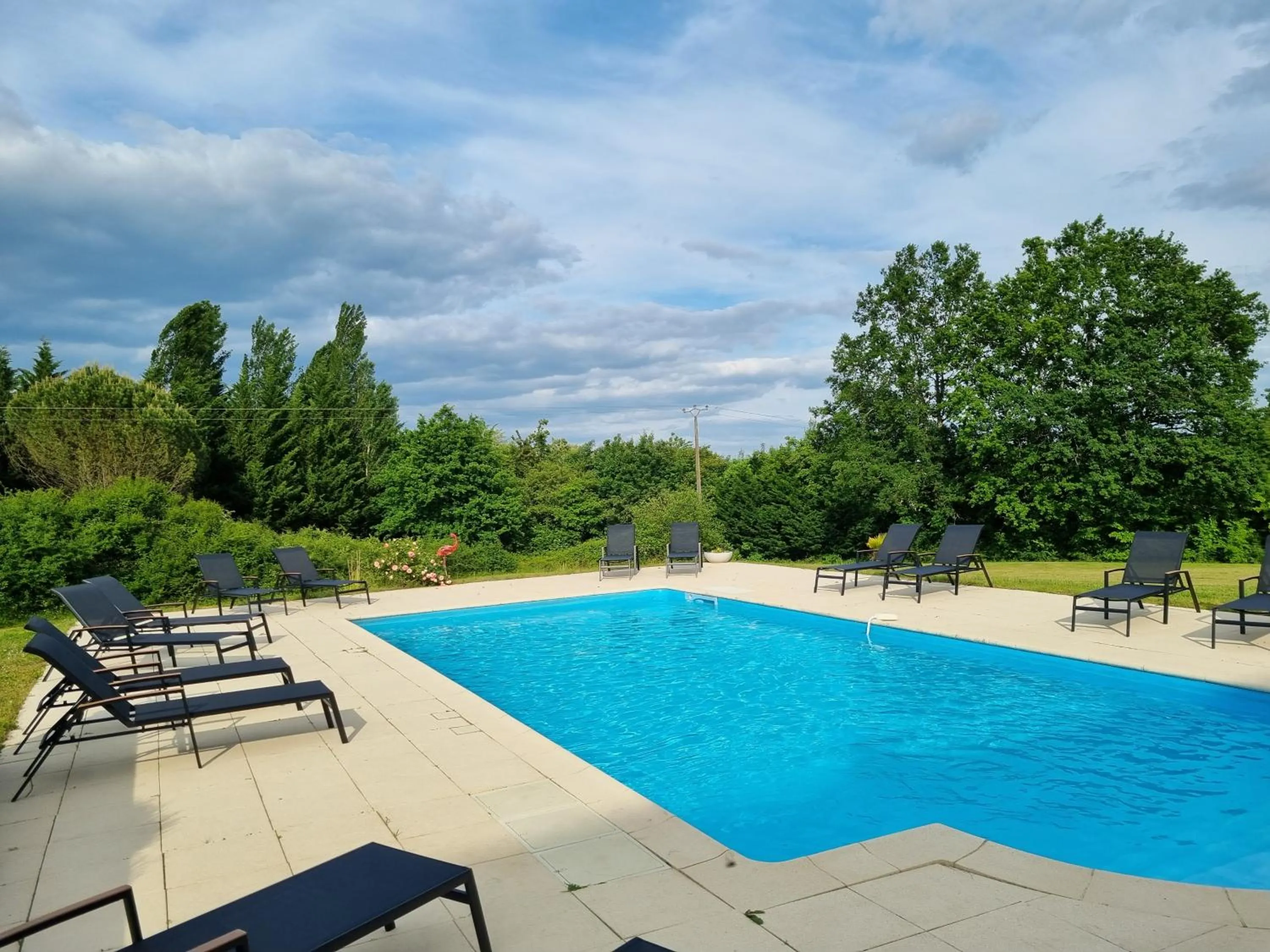 Swimming pool in Au Périgord Noir