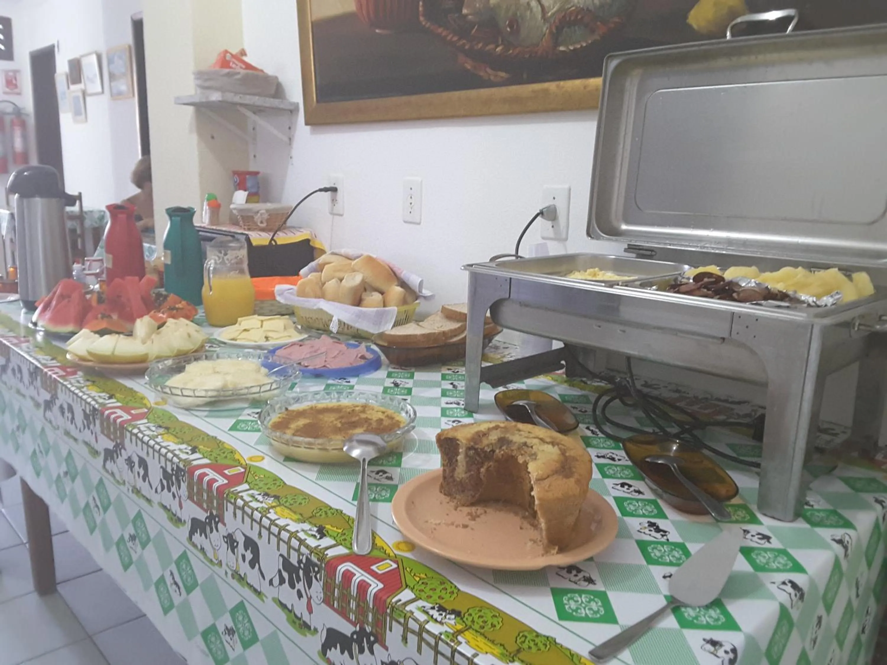 Food and drinks in Pousada Tia Helena