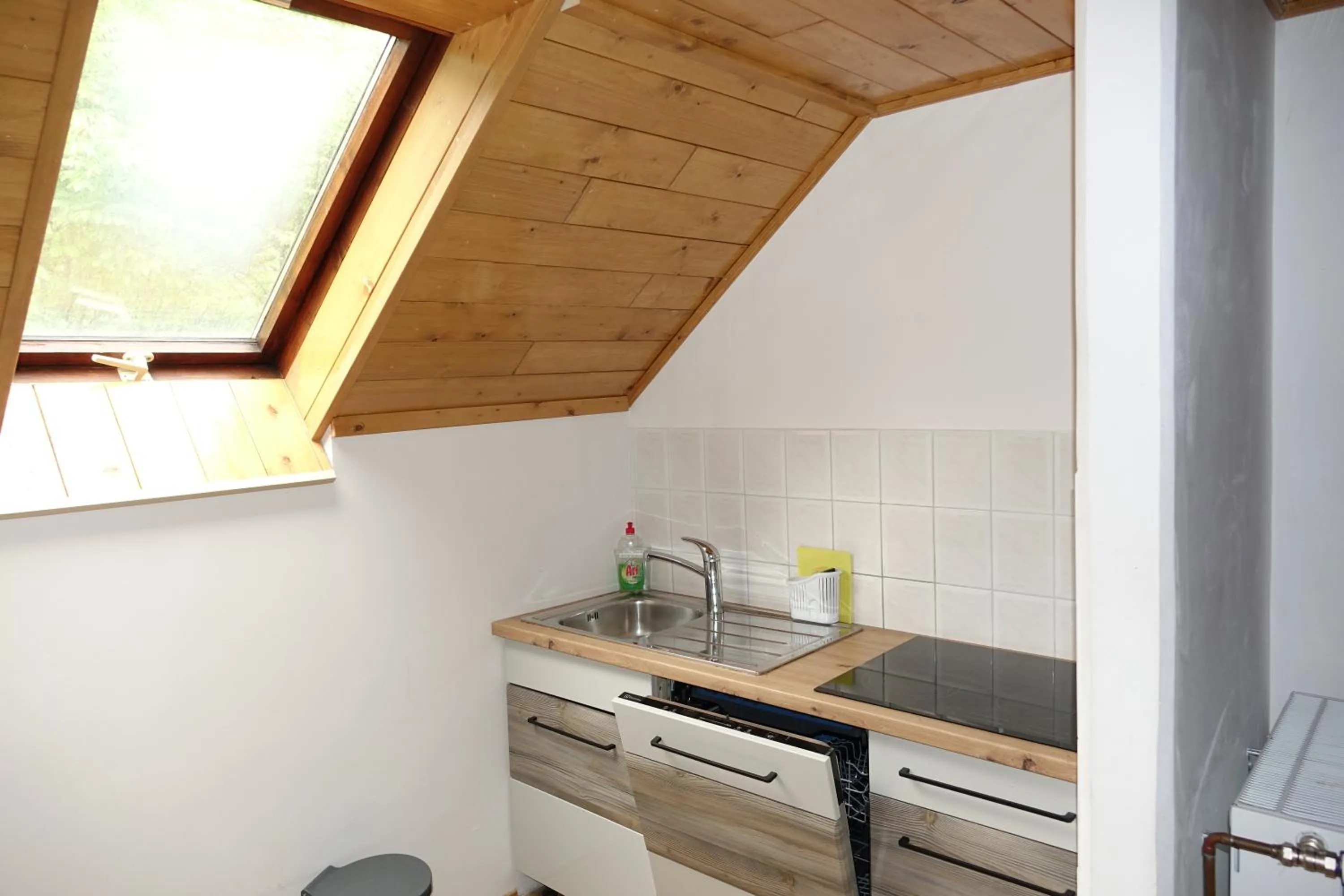 Kitchen or kitchenette in BOOA Rooms Irena