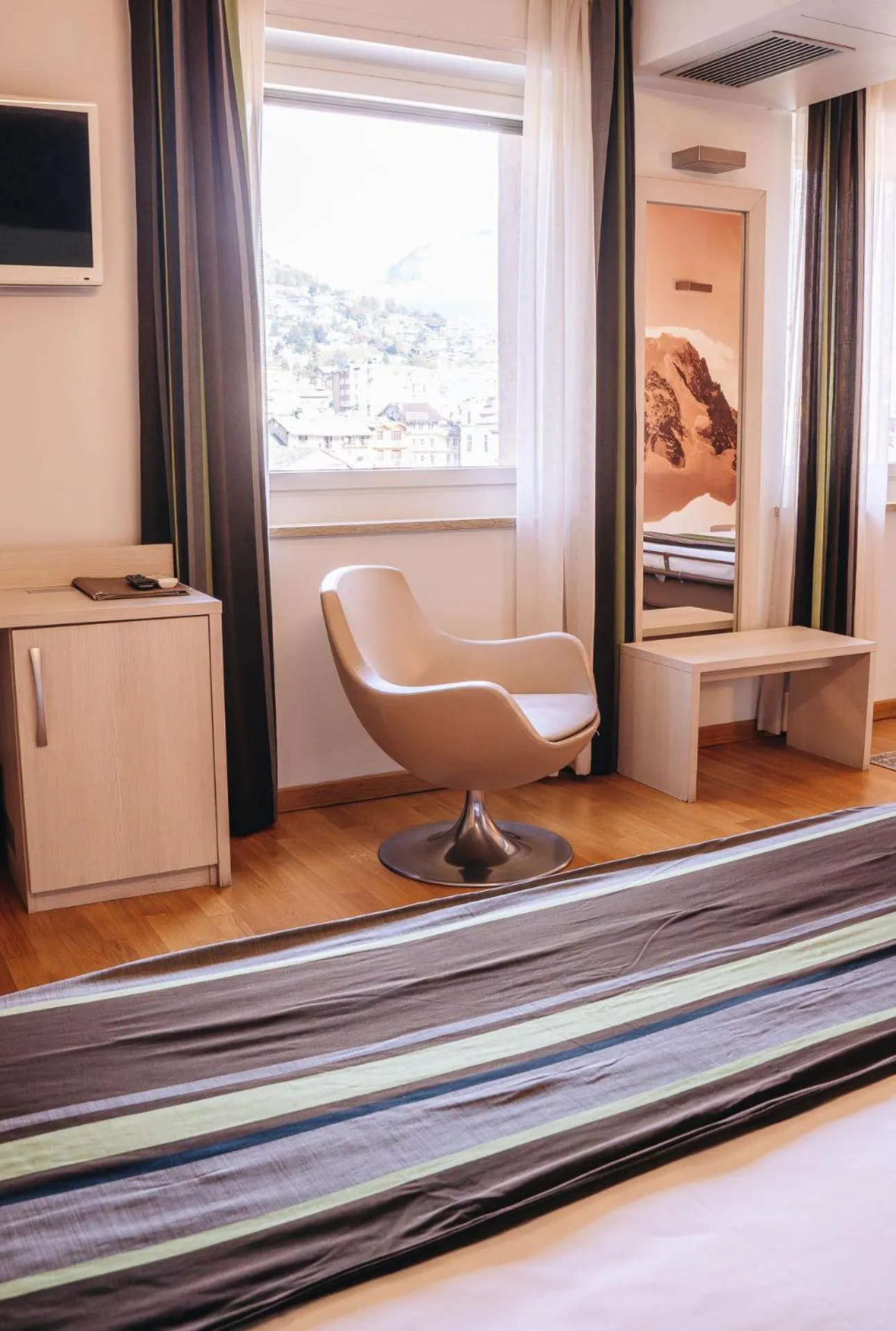 Living room in HB Aosta Hotel & Balcony SPA