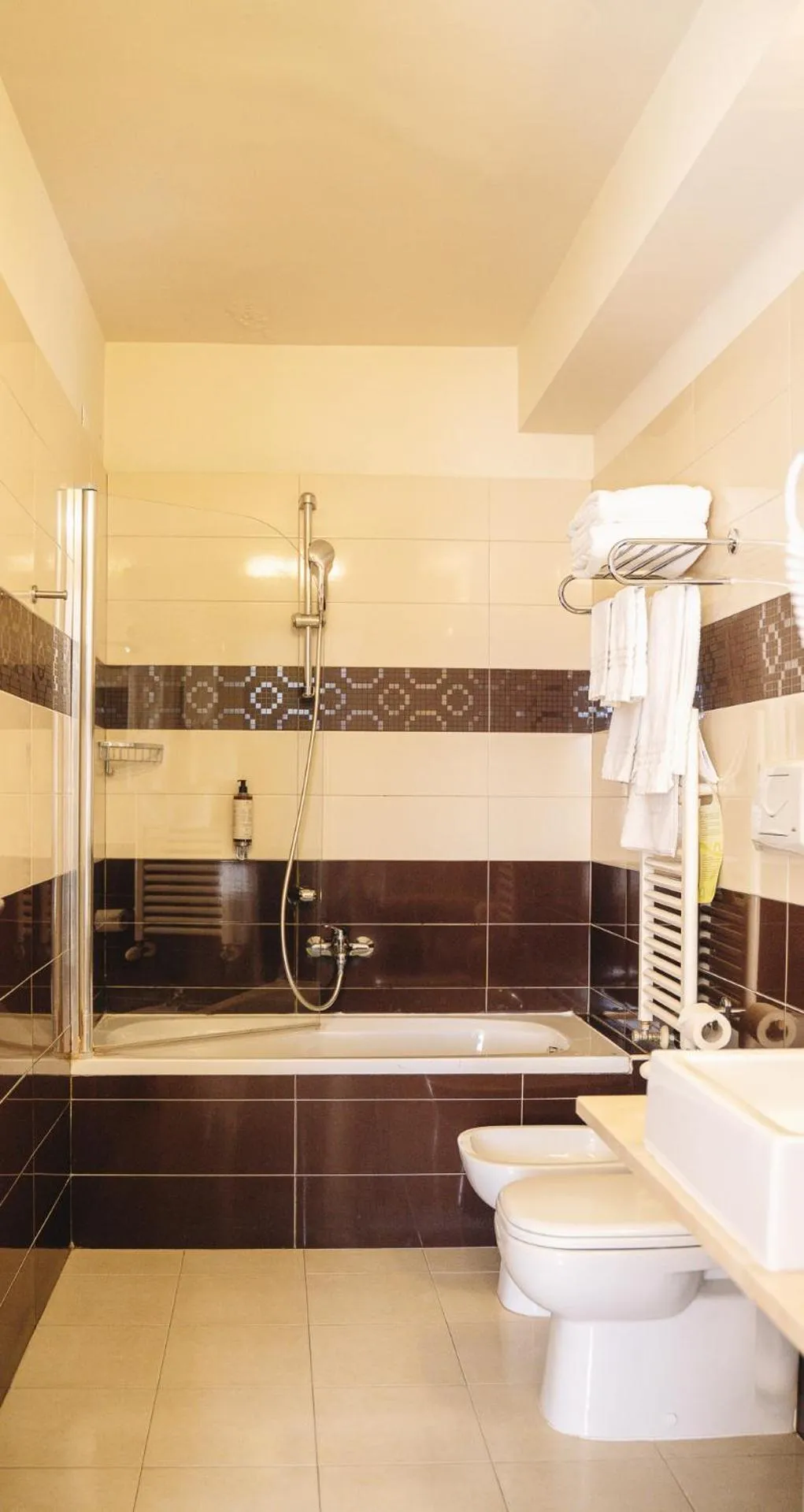 Bathroom in HB Aosta Hotel & Balcony SPA