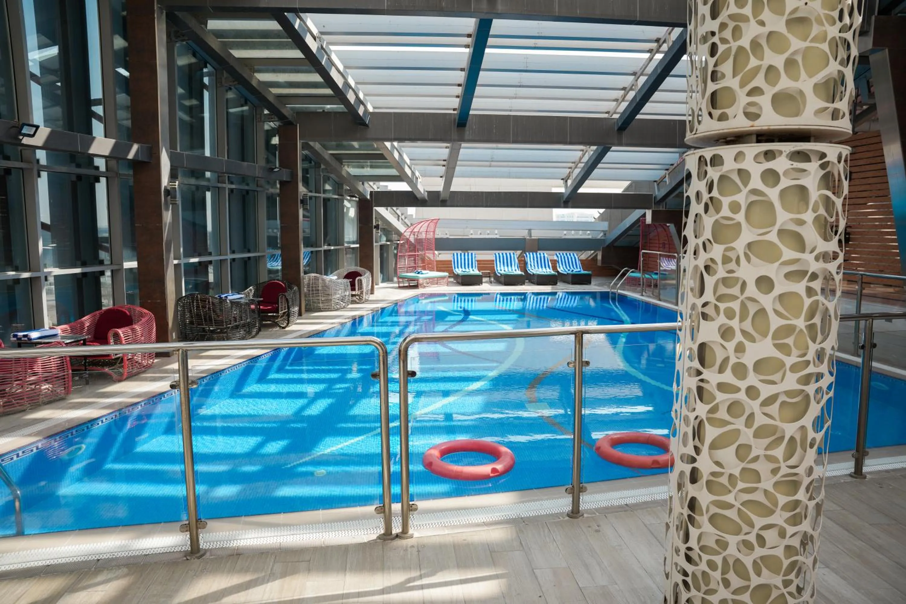 Swimming pool in VIP Hotel Doha Qatar