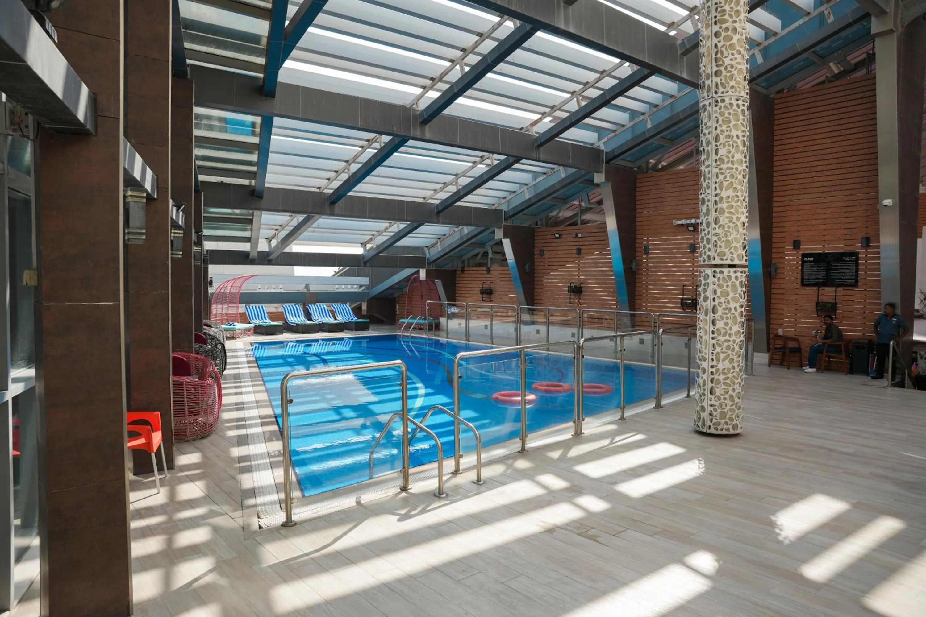 Swimming pool in VIP Hotel Doha Qatar