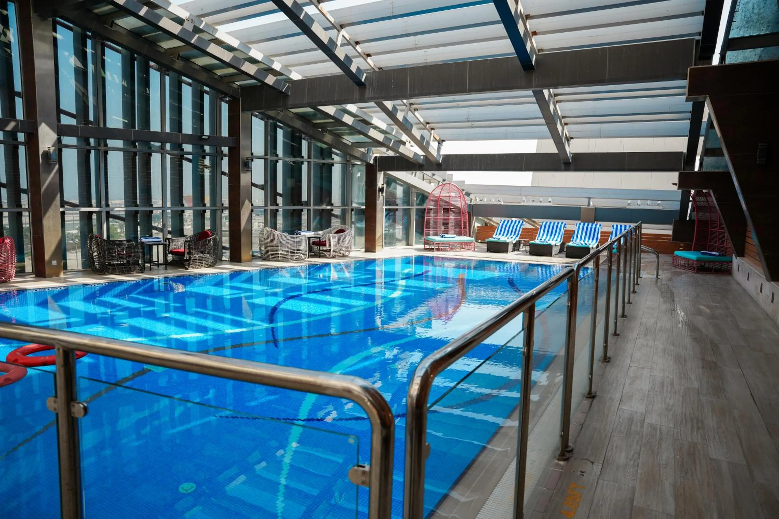 Swimming pool in VIP Hotel Doha Qatar