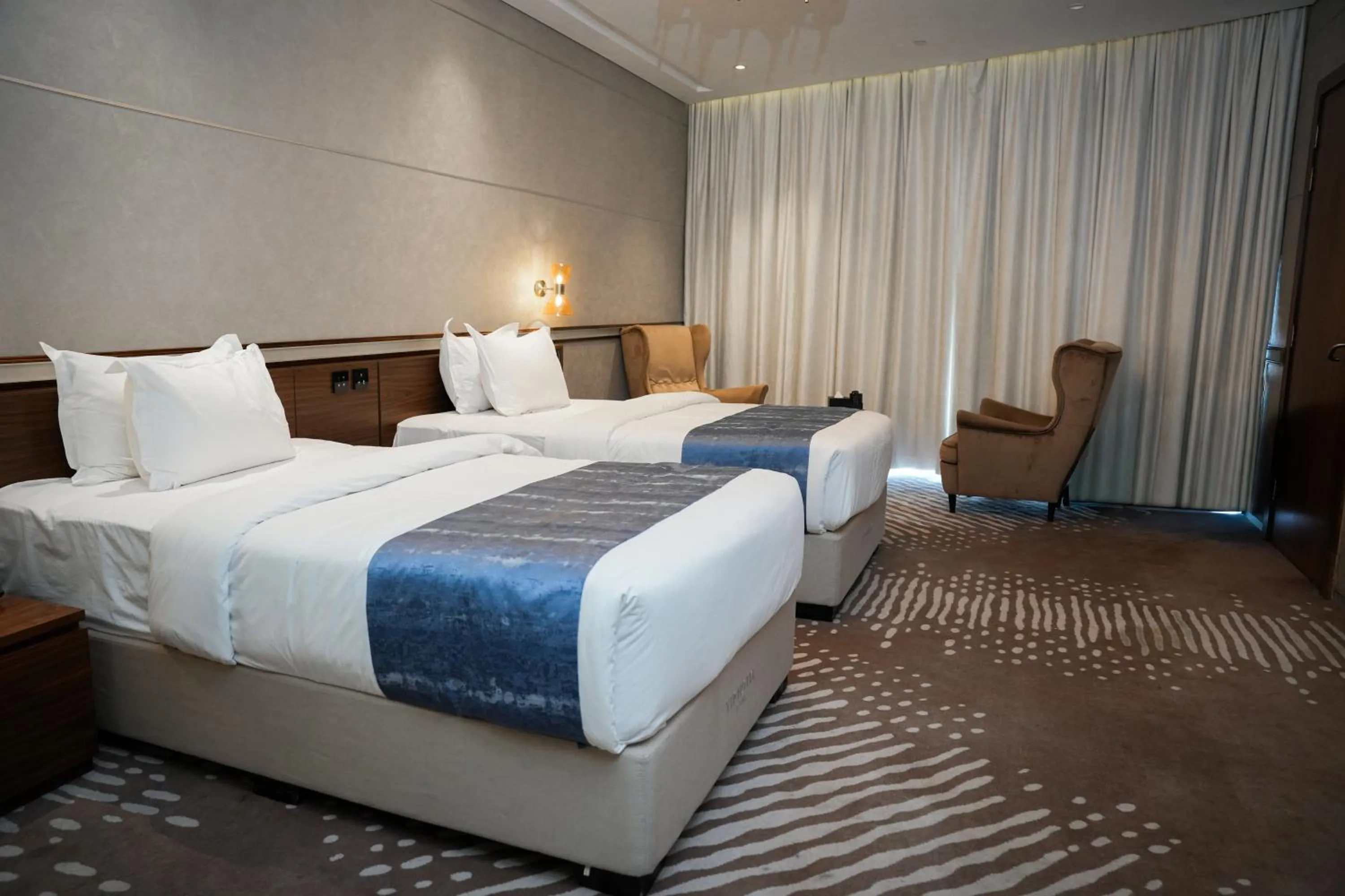 Bed in VIP Hotel Doha Qatar