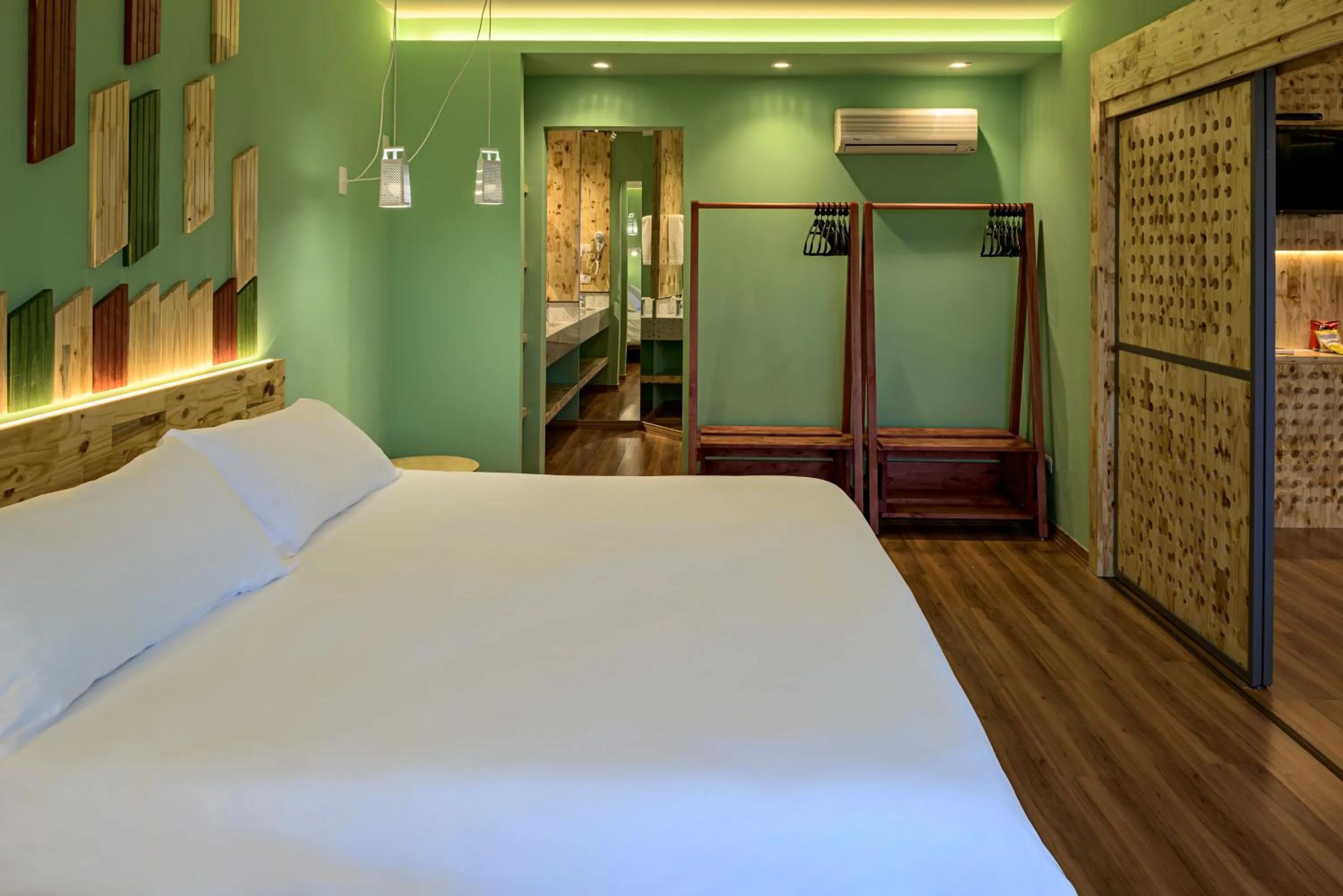 Bedroom, Bed in Hotel Nacional Inn Curitiba Santa Felicidade