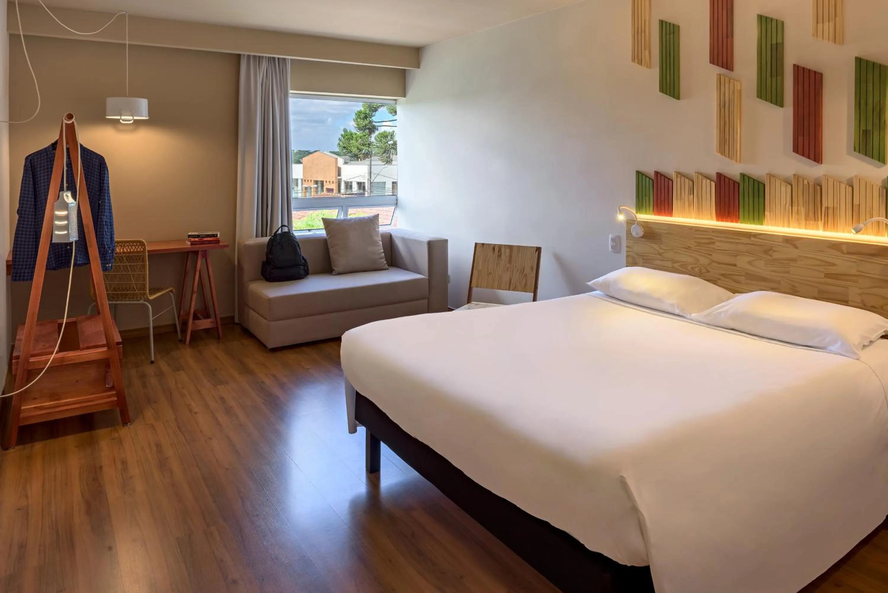 Bed in Hotel Nacional Inn Curitiba Santa Felicidade