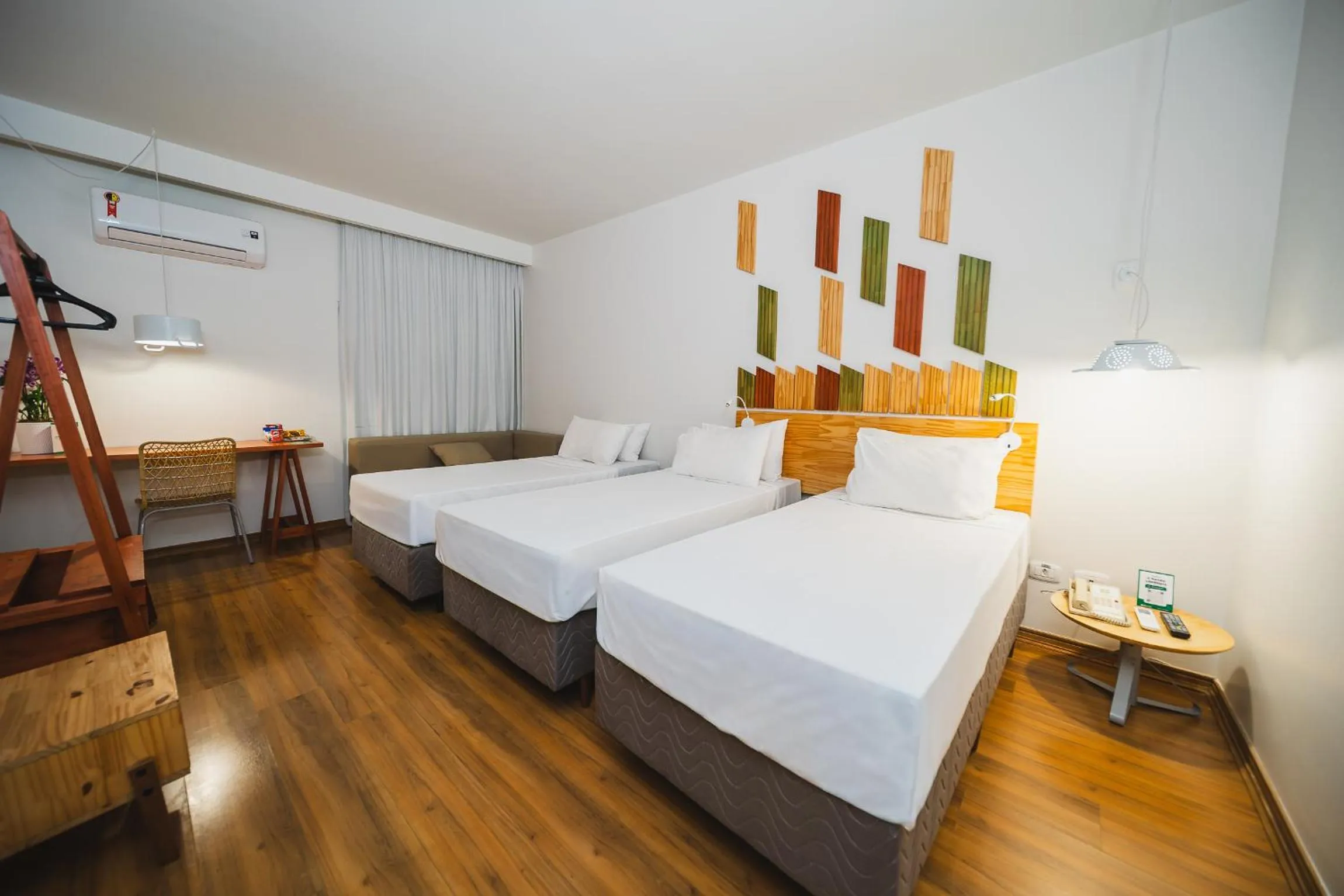 Bed in Hotel Nacional Inn Curitiba Santa Felicidade