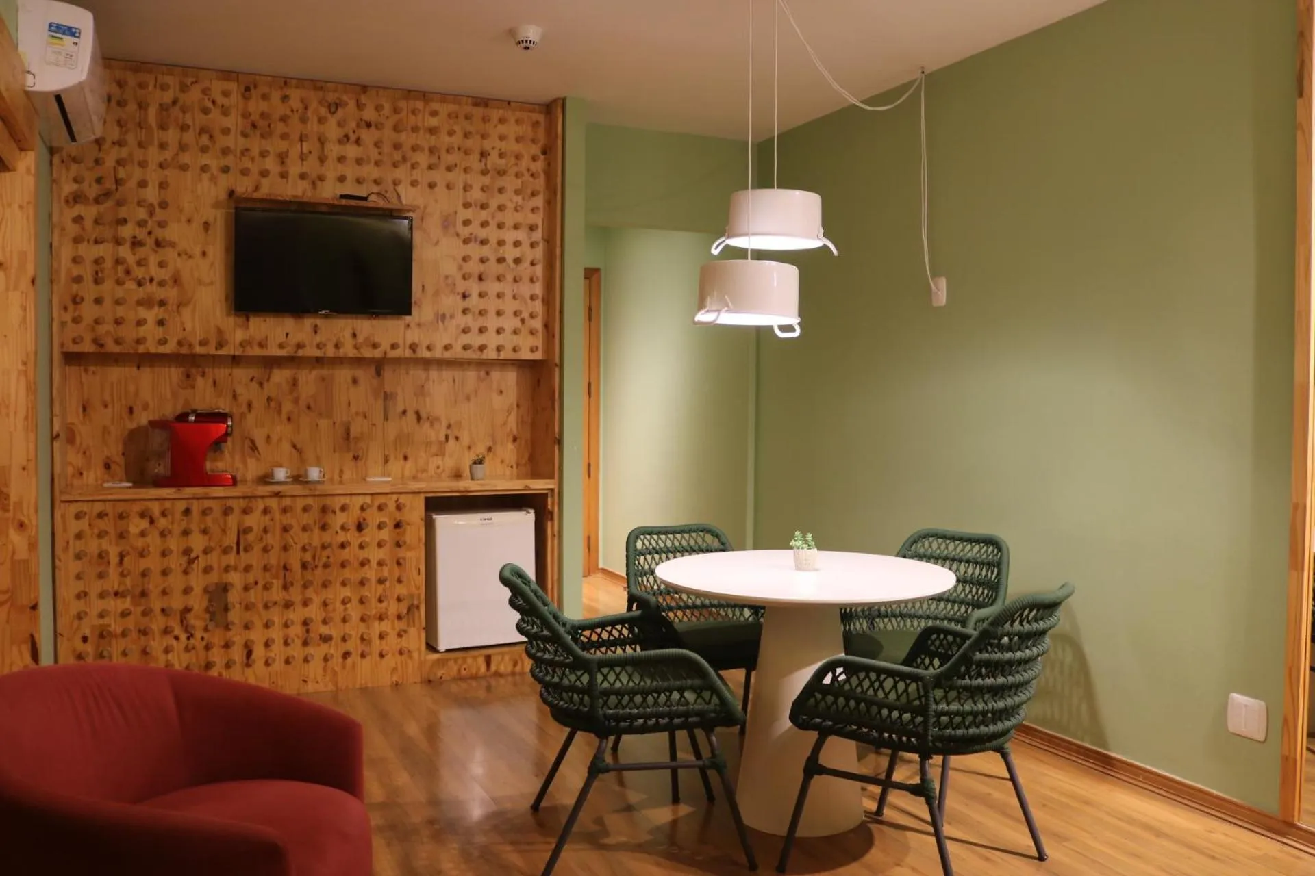 Seating area in Hotel Nacional Inn Curitiba Santa Felicidade