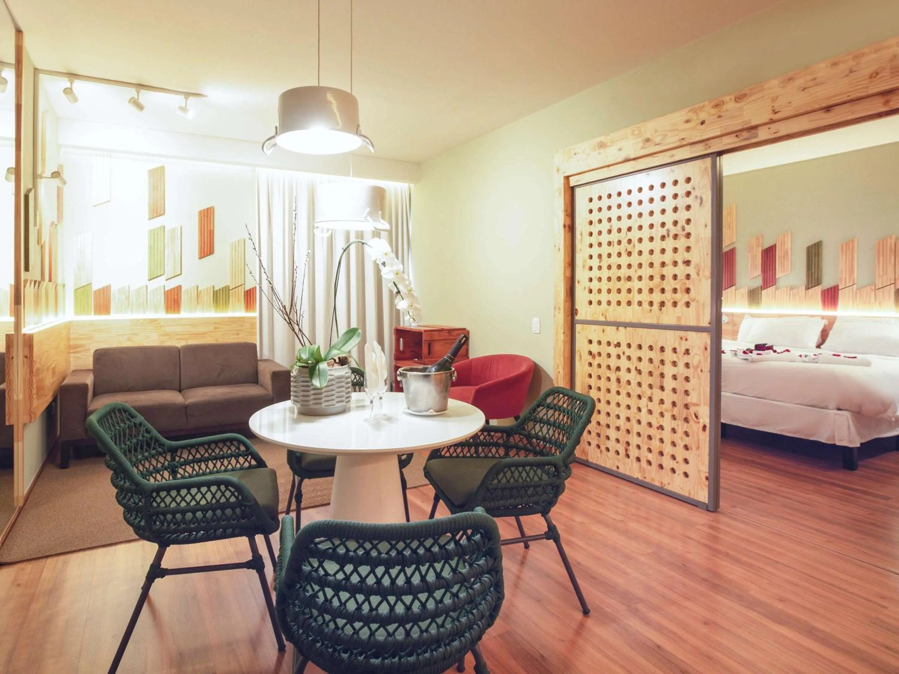 On site, Bed in Hotel Nacional Inn Curitiba Santa Felicidade