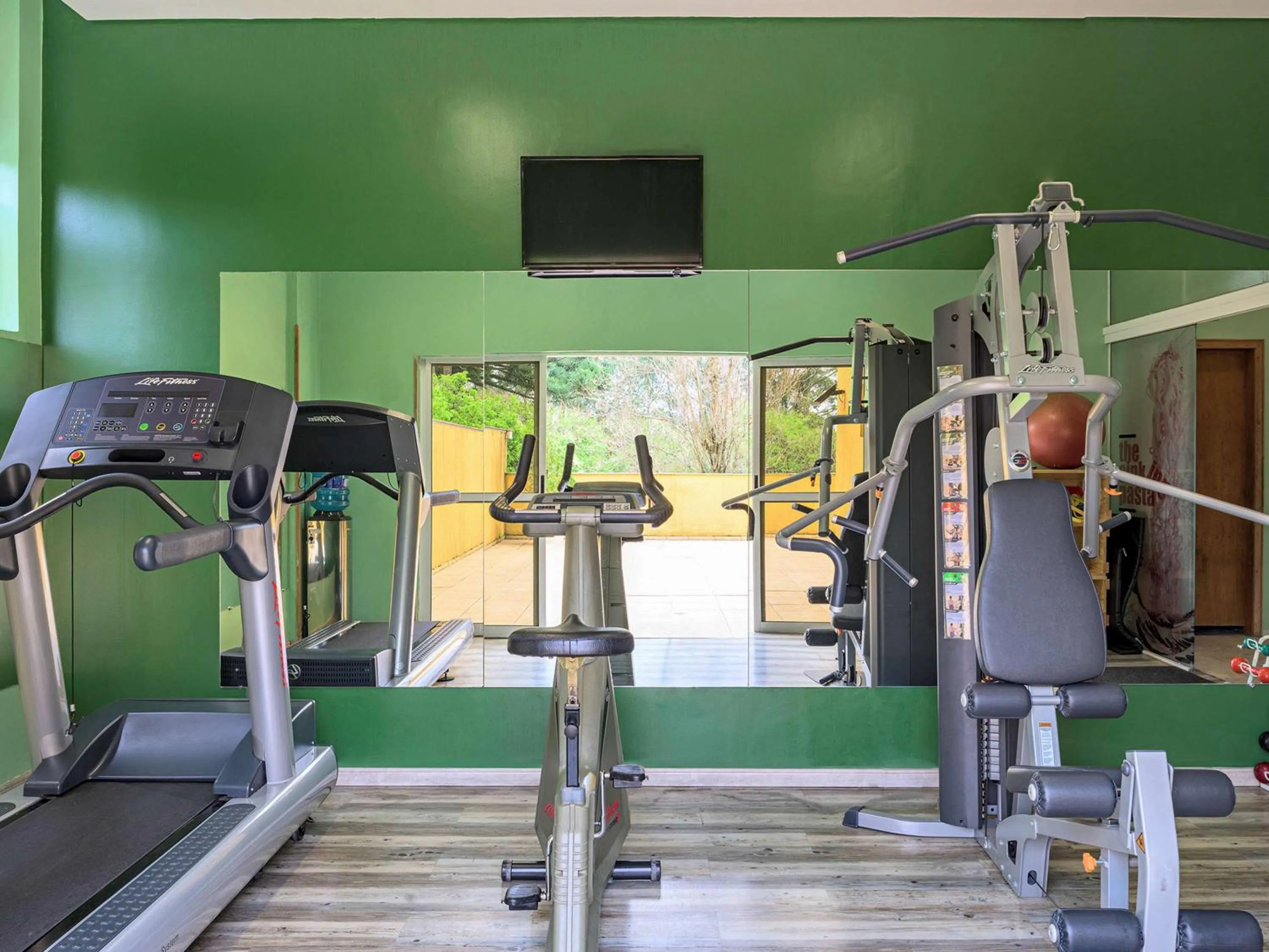 Fitness centre/facilities in Hotel Nacional Inn Curitiba Santa Felicidade