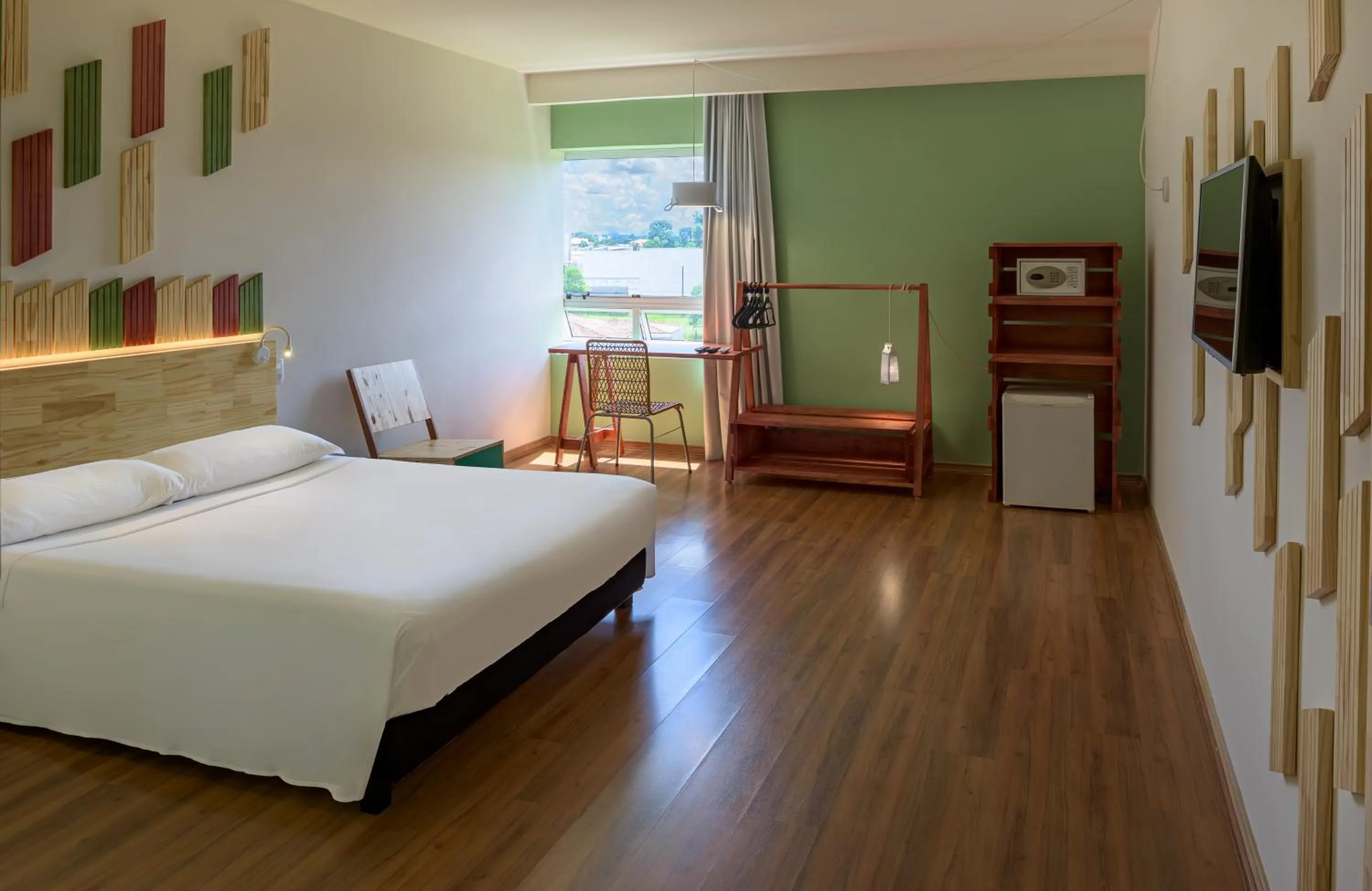 Bed in Hotel Nacional Inn Curitiba Santa Felicidade