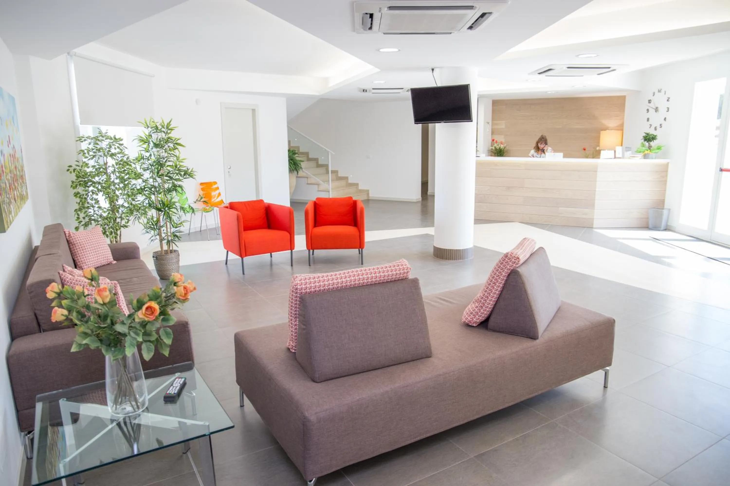 Seating area in Hotel Grel