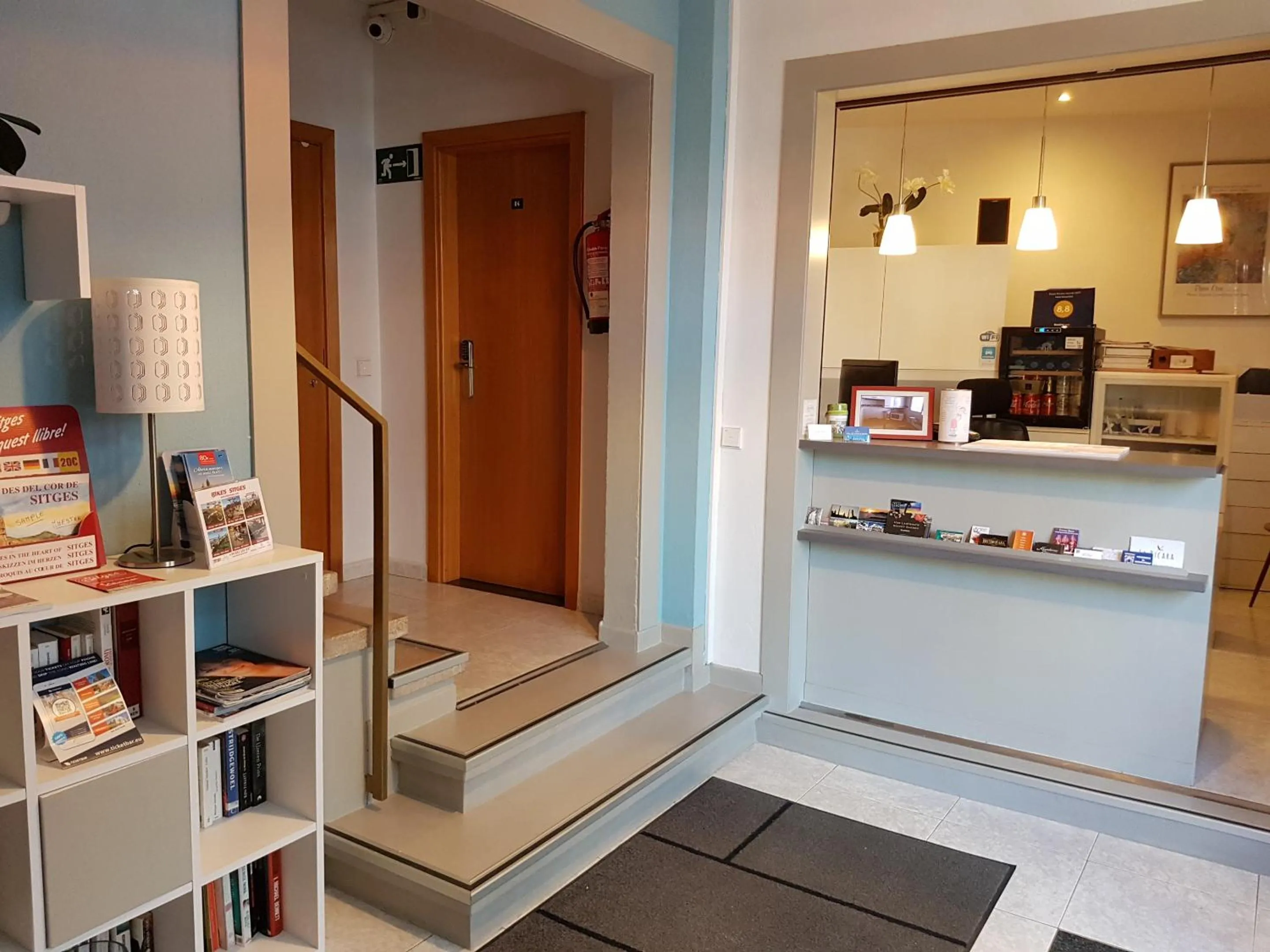 Lobby or reception in Hotel Alexandra Sitges